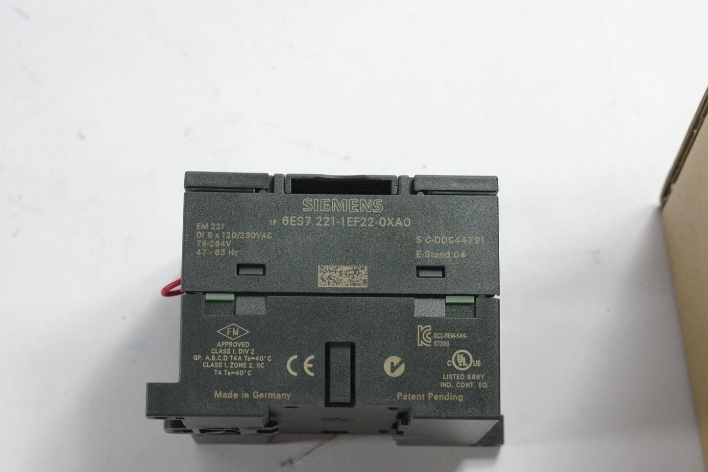 Siemens Simatic 6ES7 221-1EF22-0XA0 S7-200 Input Module EM / 6ES7221-1 EF22-OXAO