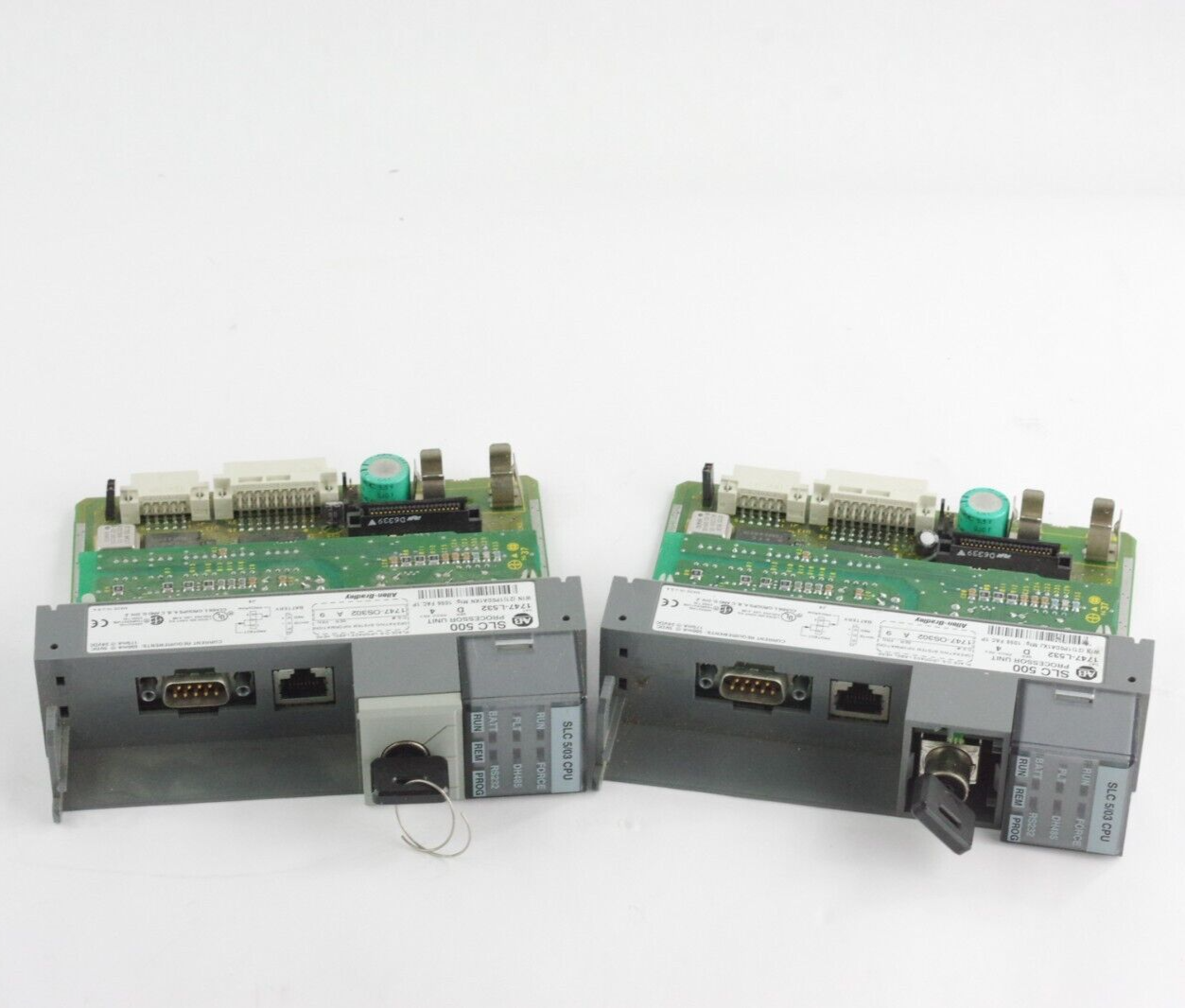 Allen Bradley 1747-L532 Ser D Processor Unit PROC REV. 4 1747-OS302 Ser A FRN 9