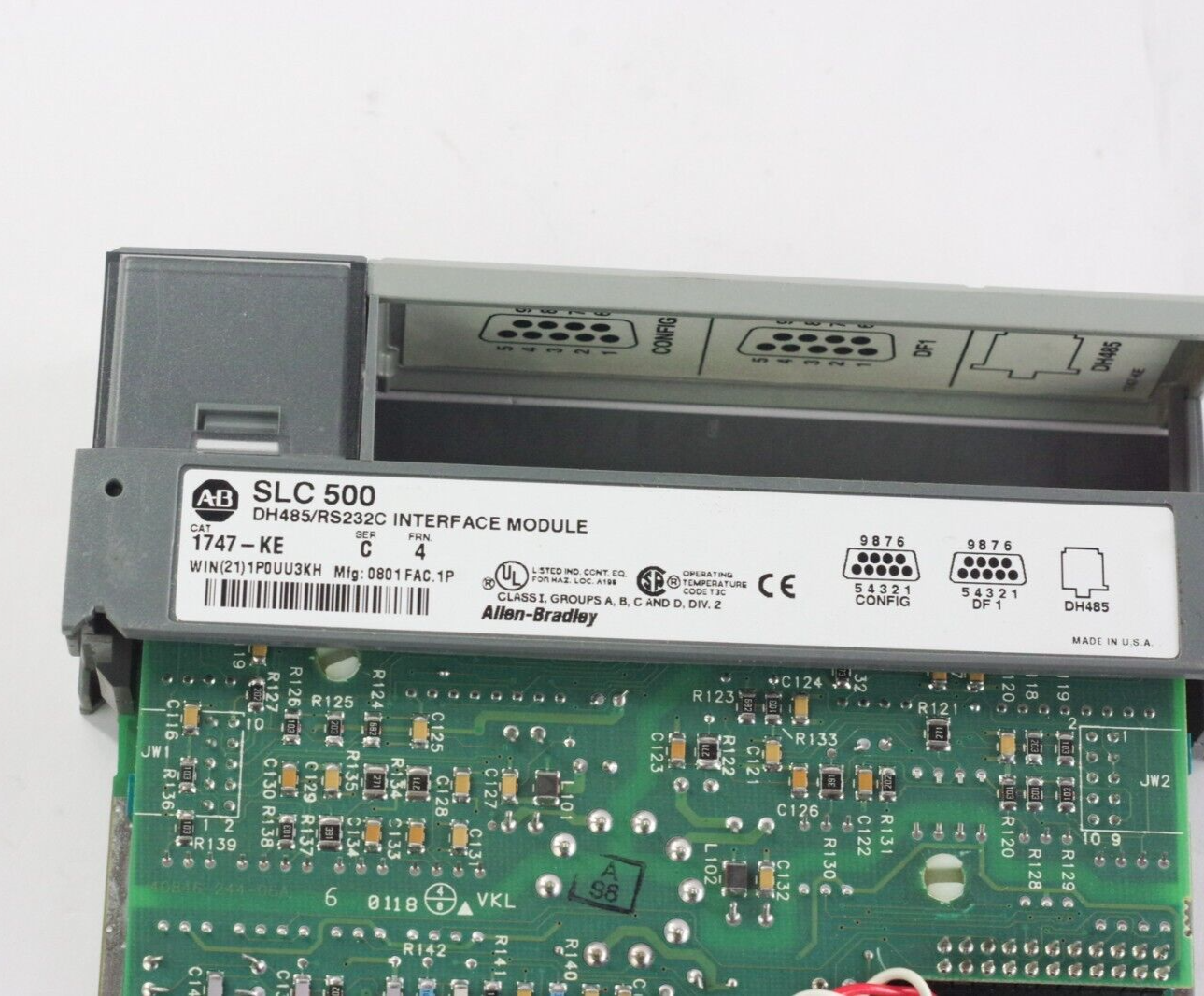 Allen Bradley 1747-KE Ser C SLC 500 DH485/RS232C Interface Module