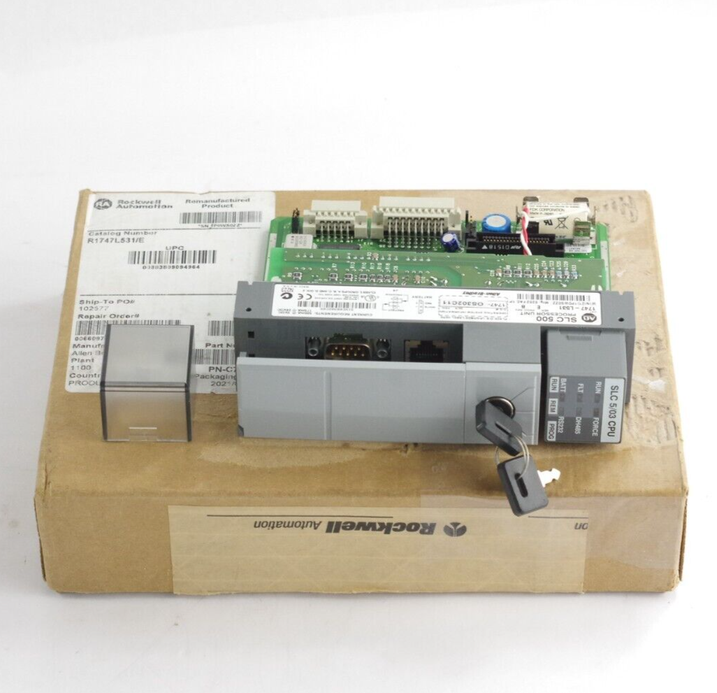 Allen Bradley 1747-L531 /E Processor Module 1747L531 AB Remanufactured (Genuine)