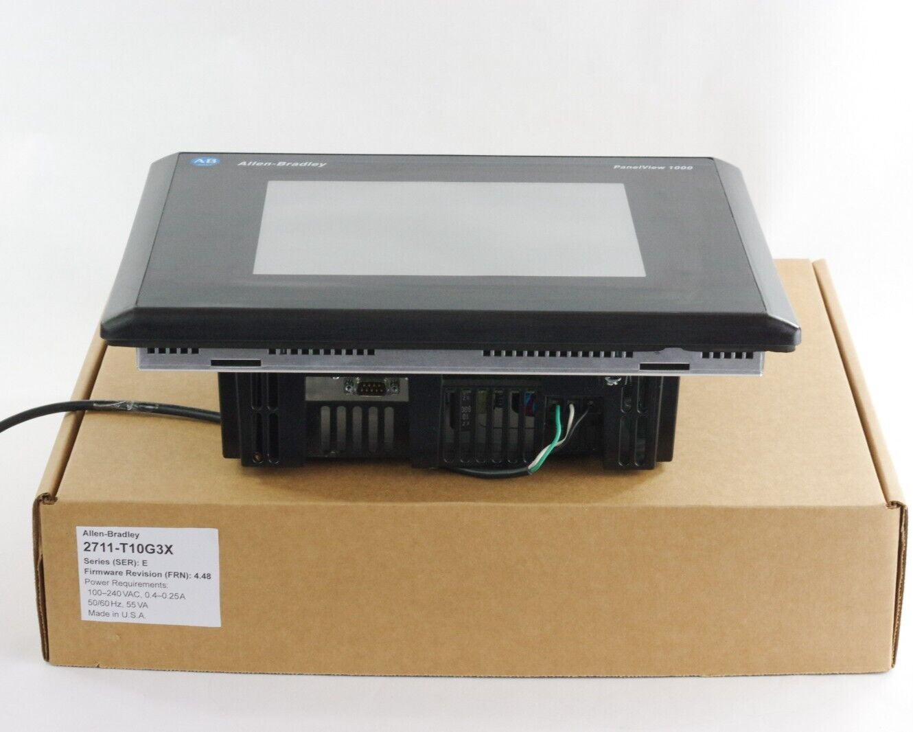 Allen Bradley 2711-T10G3 /E FRN 4.48 PanelView 1000 2711-T10G3X - Refurbished