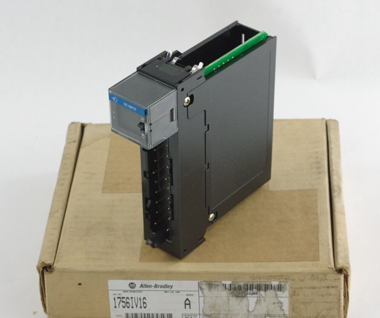 Allen Bradley 1756-IV16 Ser A C01 F/W Rev 3.2 16Point DC Input Module - Open Box