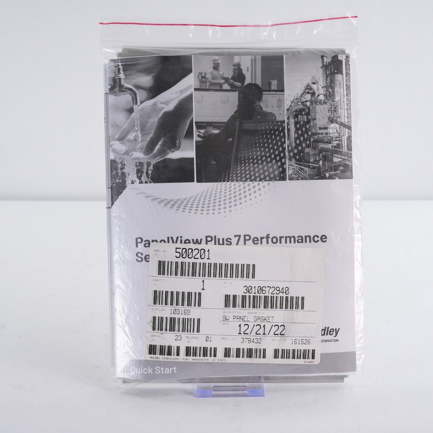 Allen Bradley PN-481153 PanelView Plus 7 Stainless Bracket/Frame