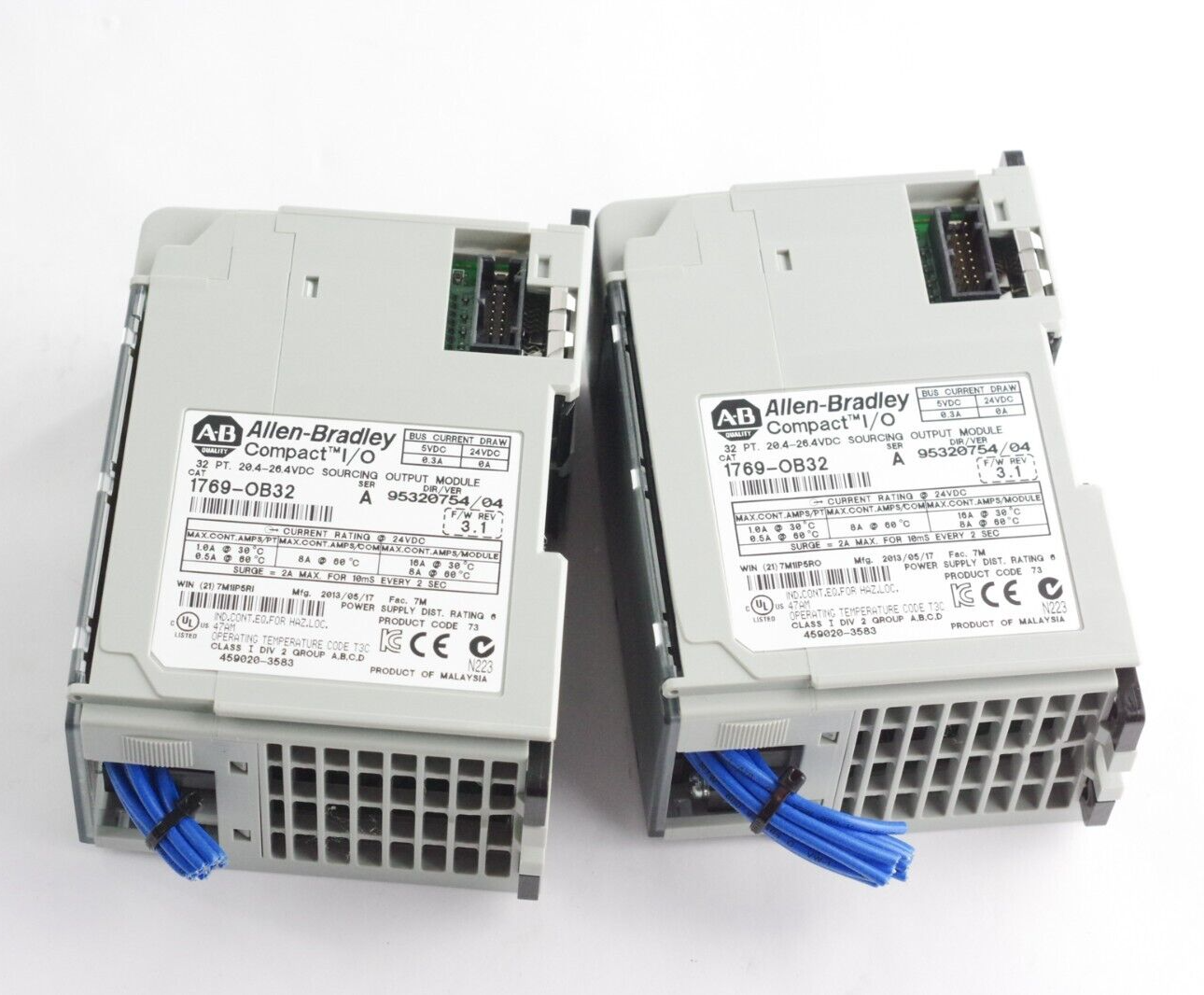 Allen Bradley 1769-OB32 Ser A F/W REV 3.1 CompactLogix Digital Output Module