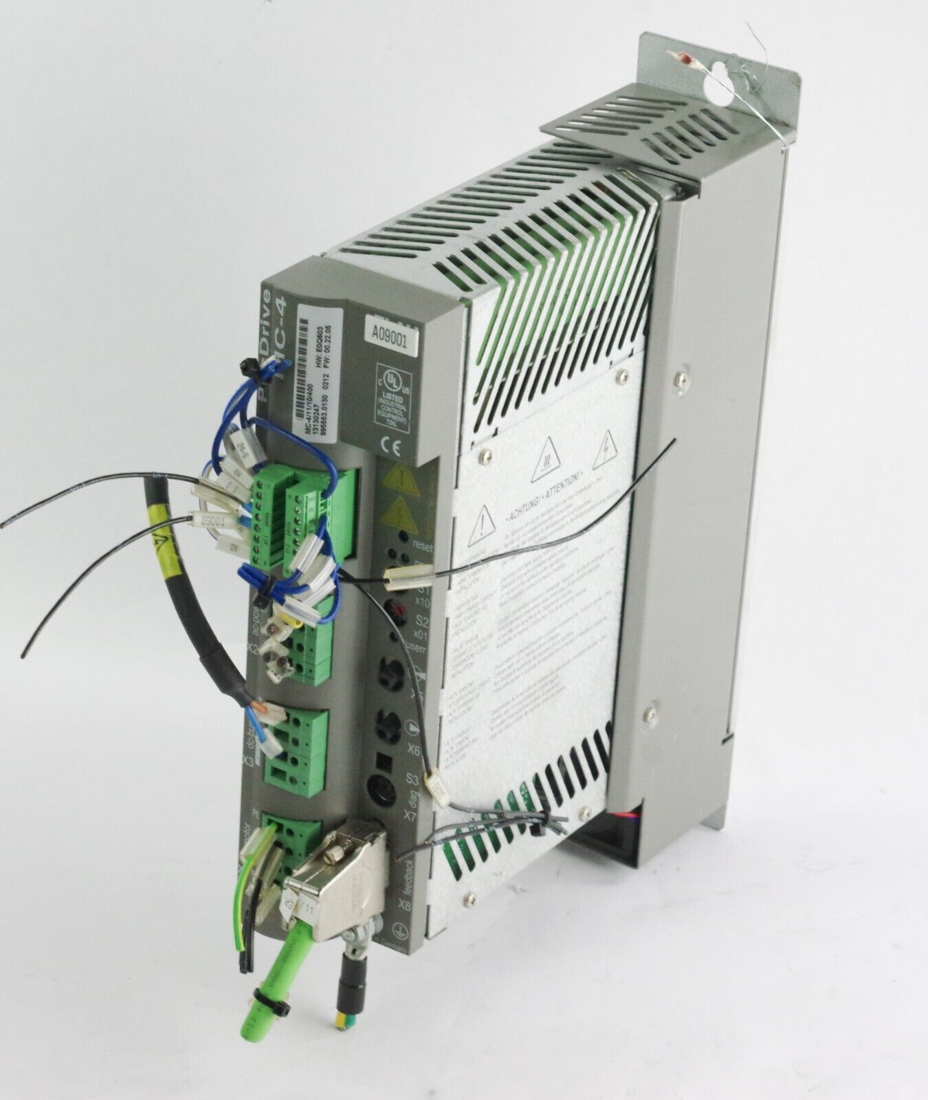 Schneider Electric MC-4/11/10/400 Elau MC4 PacDrive SW 00.22.05 Servo Drive
