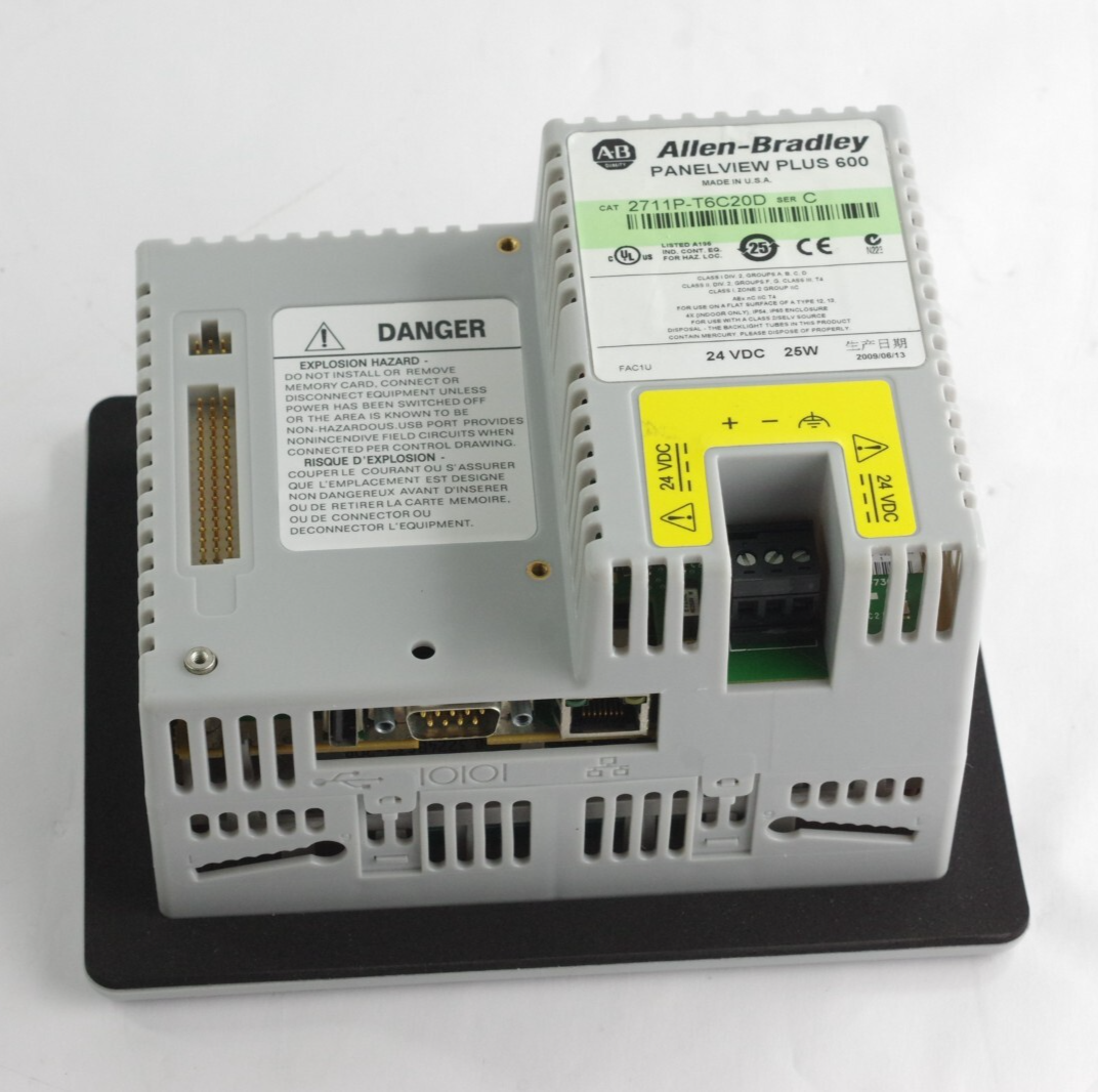 Allen Bradley 2711P-T6C20D /C PanelView Plus 600 Terminal - Refurbished
