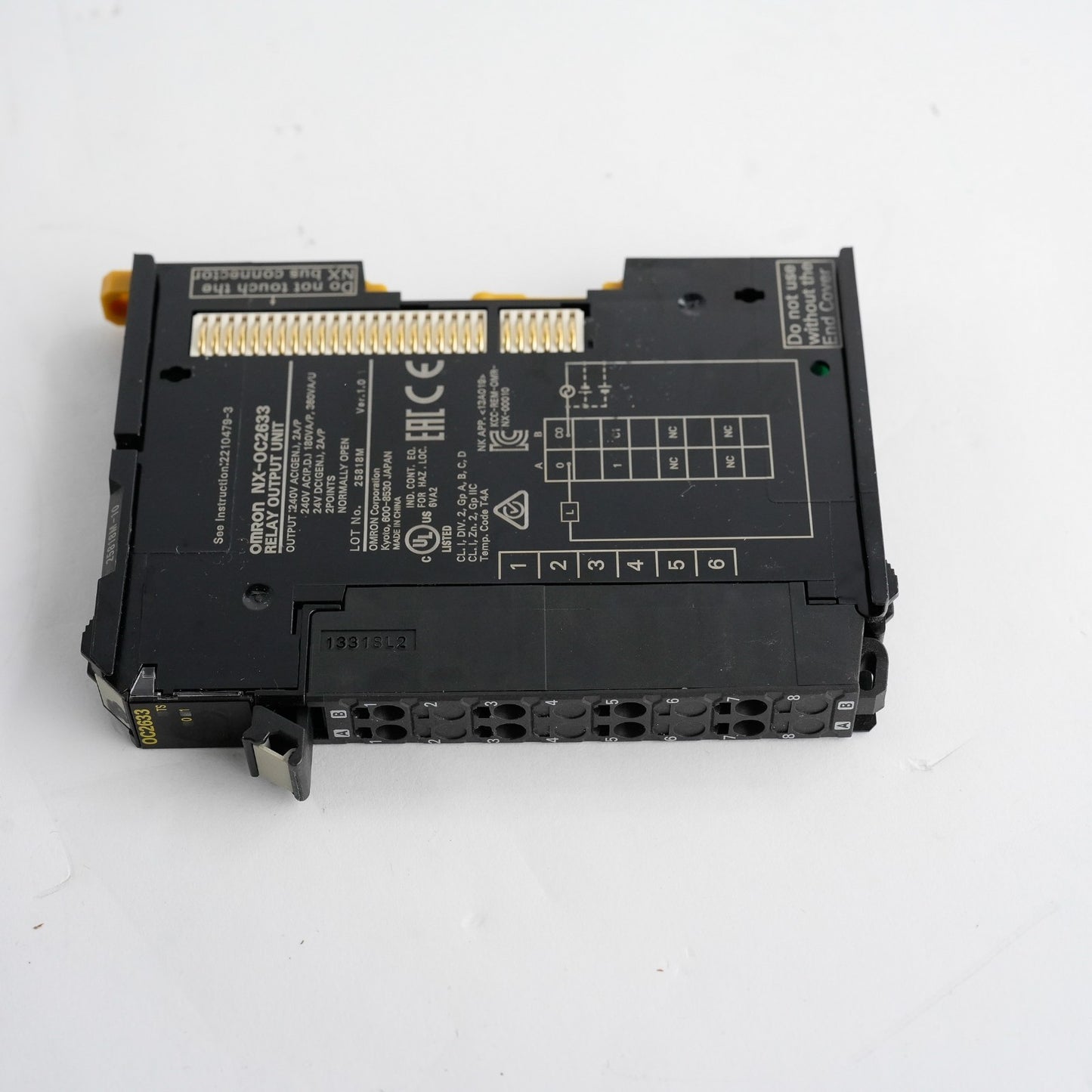 Omron NX-OC2633 Relay Output Unit Module NXOC2633 / NX-0C2633