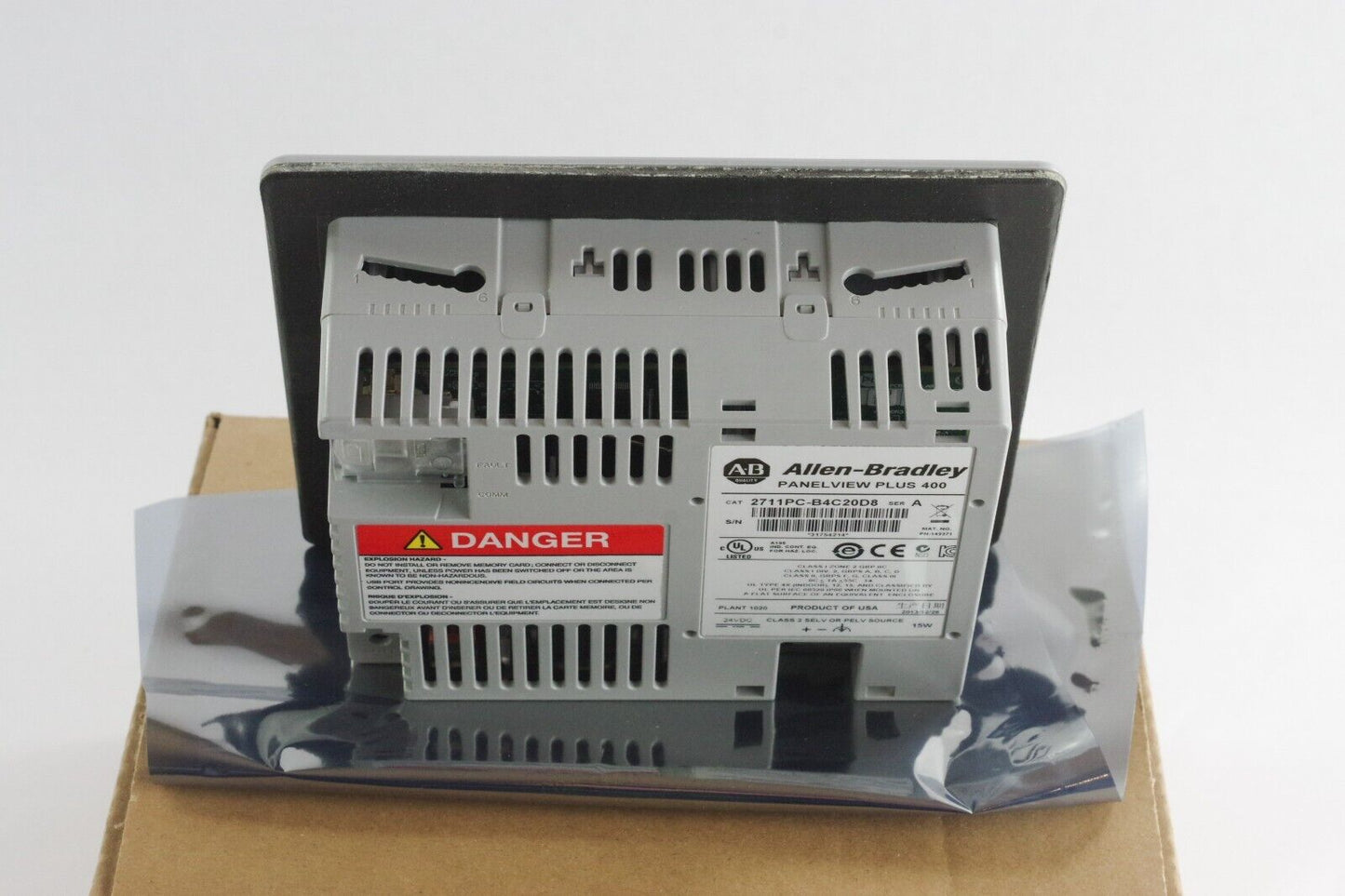 Allen Bradley 2711PC-B4C20D8 /A PanelView Plus Compact 400 Touch - Refurbished