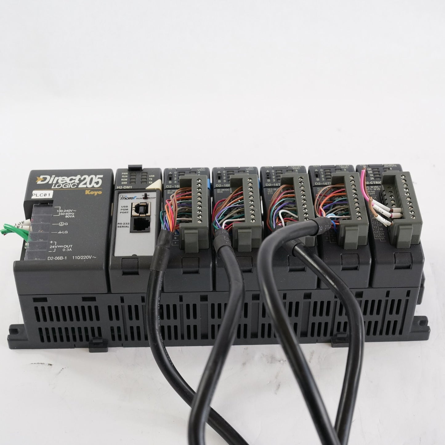 Host Automation H2-CTRIO2 I/O Module Direct Logic 205 H2-DM1 Cpu D2-06b-1 PLC