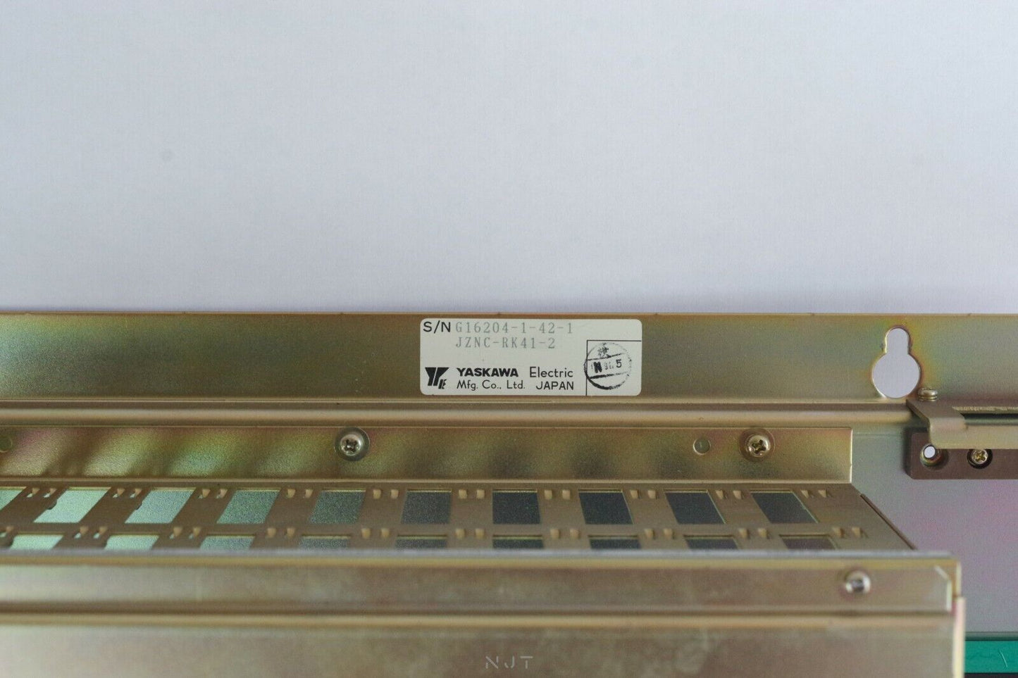 YASKAWA JZNC-RK41-2 RACK JZNCRK412 - Motoman Robot Yasnac