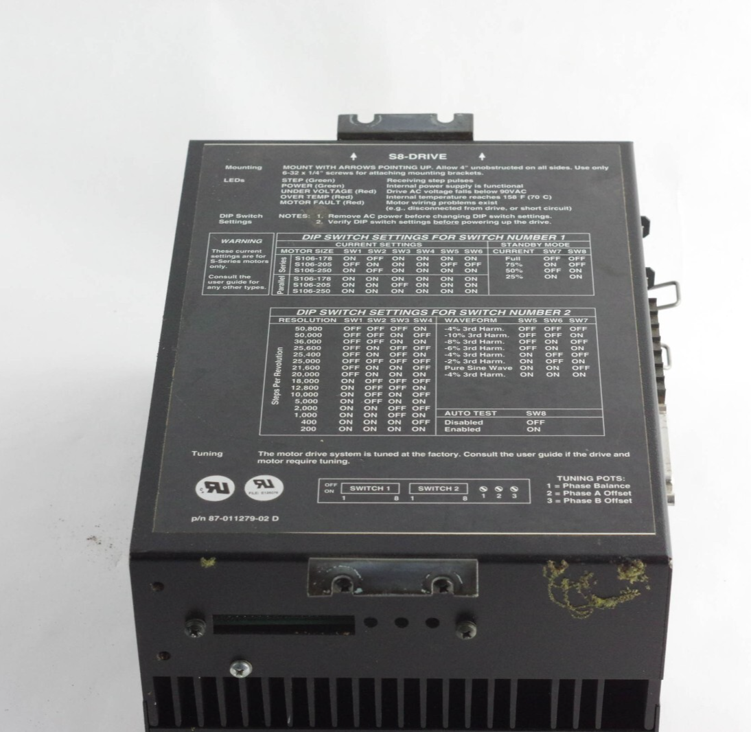 PARKER S106-205-E COMPUMOTOR MICROSTEP Controller Stepper Servo Drive Amplifier
