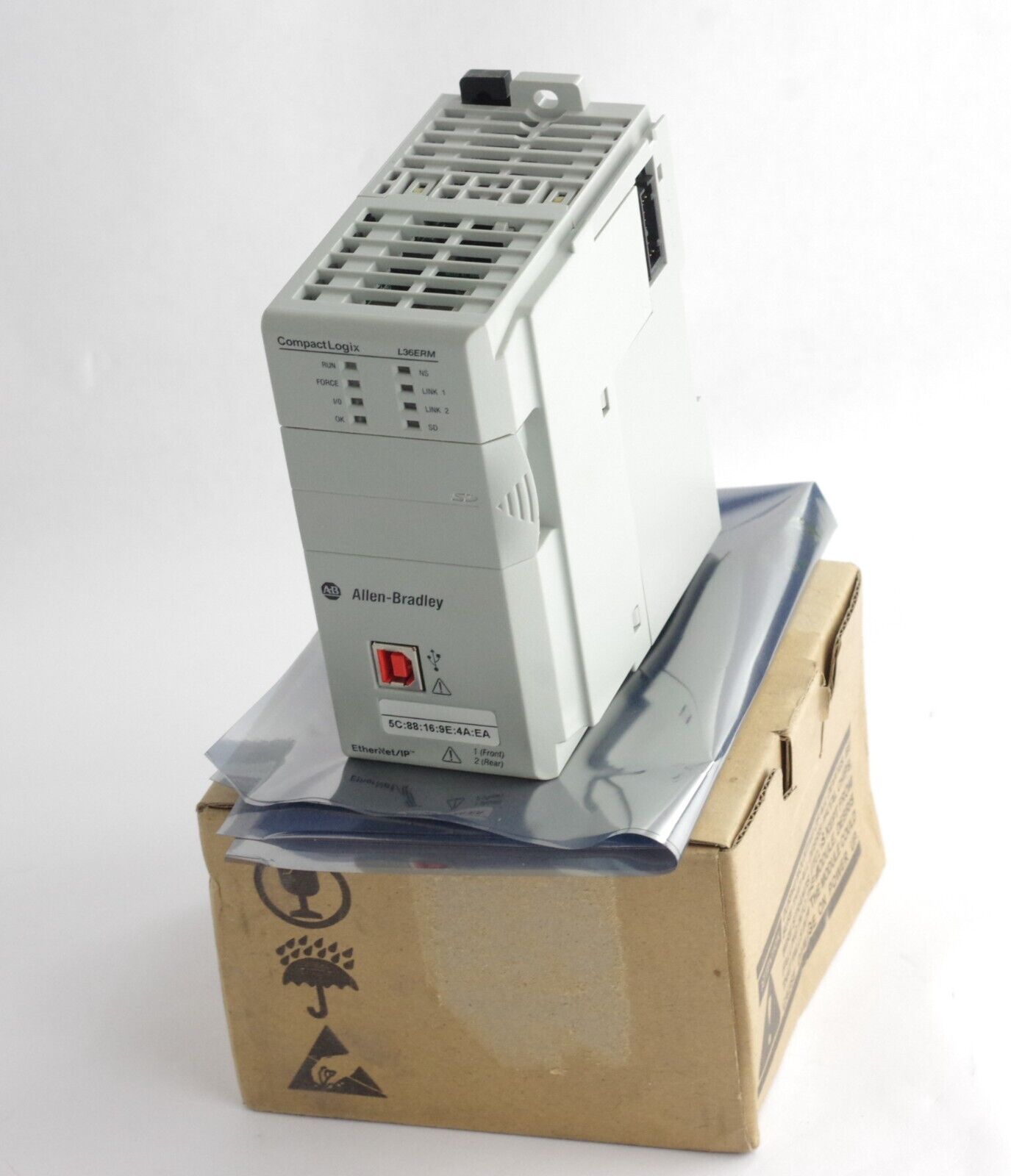 Allen Bradley 1769-L36ERM Series A CompactLogix 3MB Motion Controller
