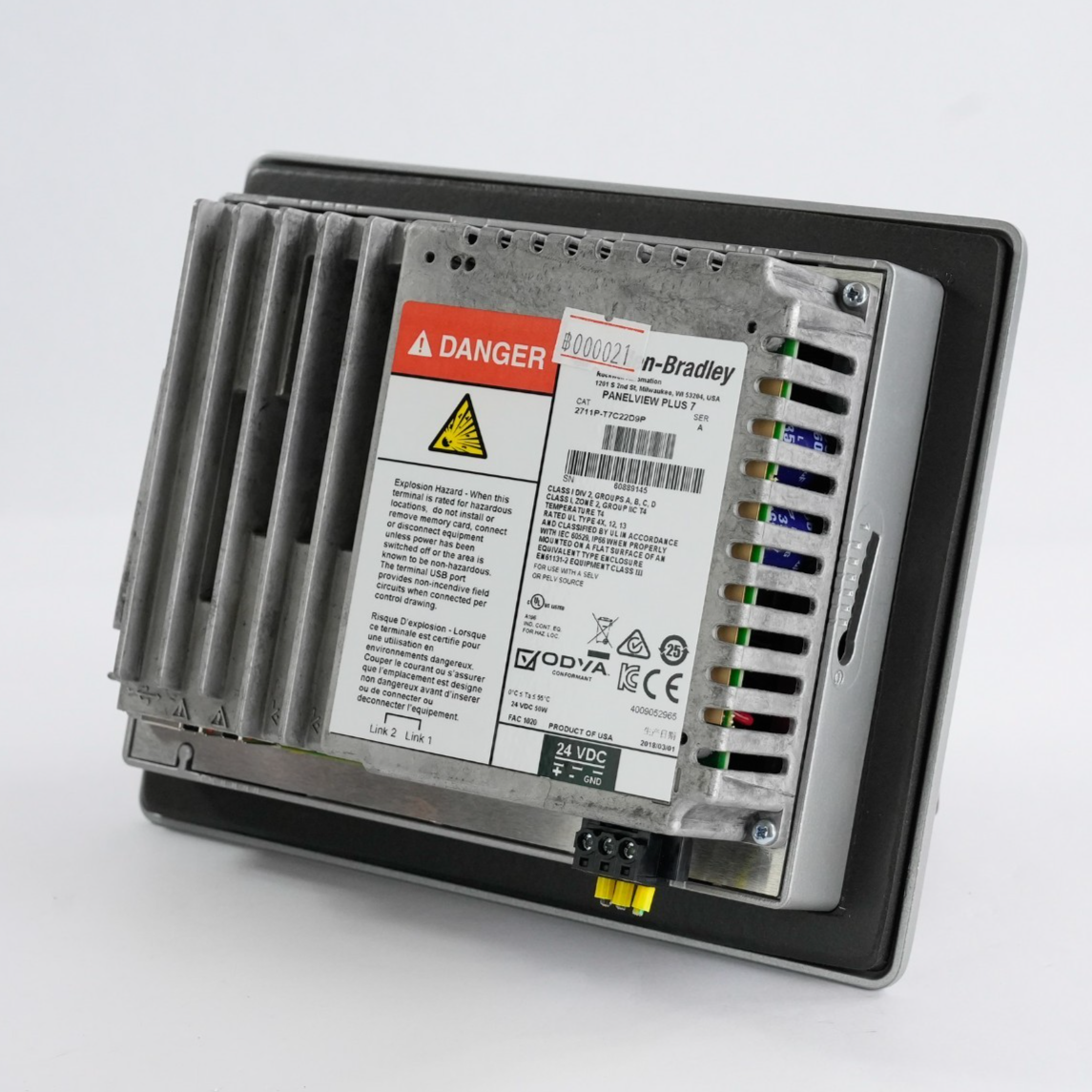 Allen Bradley 2711P-T7C22D9P /A PanelView Plus 7 Color Touchscreen HMI