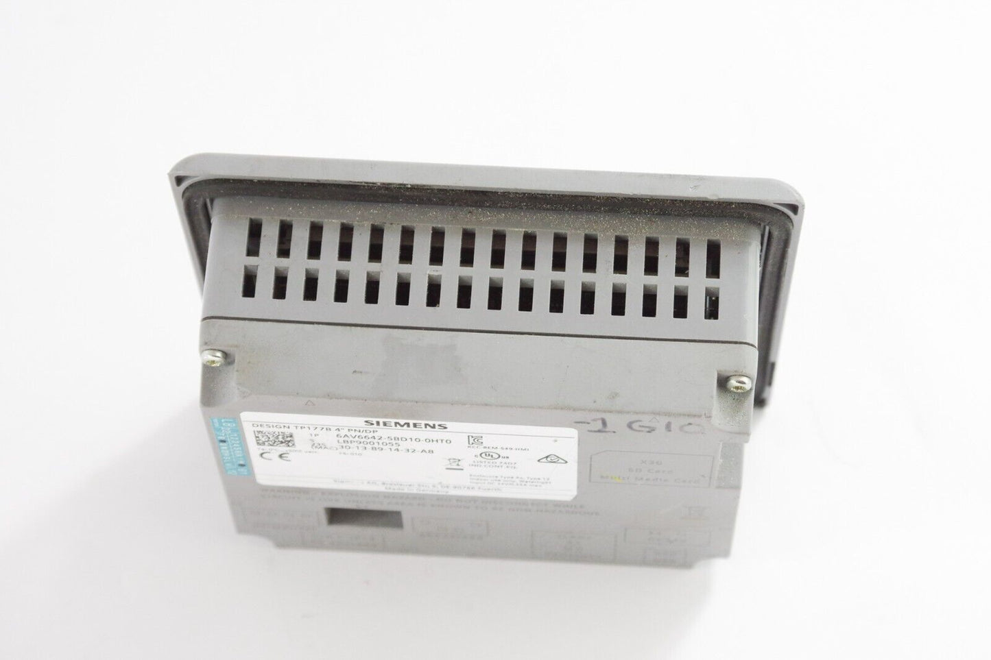 Siemens Hobart Design TP177B 4" PN/DP 6AV6 642-5BD10-0HT0 / 6AV6642-5BD10-0HT0