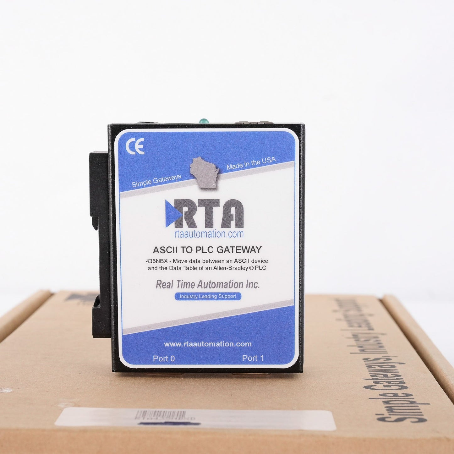 RTA Automation 435NBX ASCII to PLC Gateway 435 NBX - Open Box