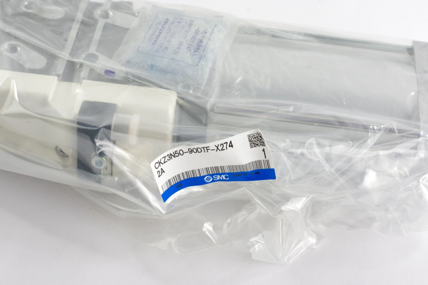 SMC CKZ3N50-90DTF-X2742A Pneumatic Cylinder Clamp Japan - Open Box