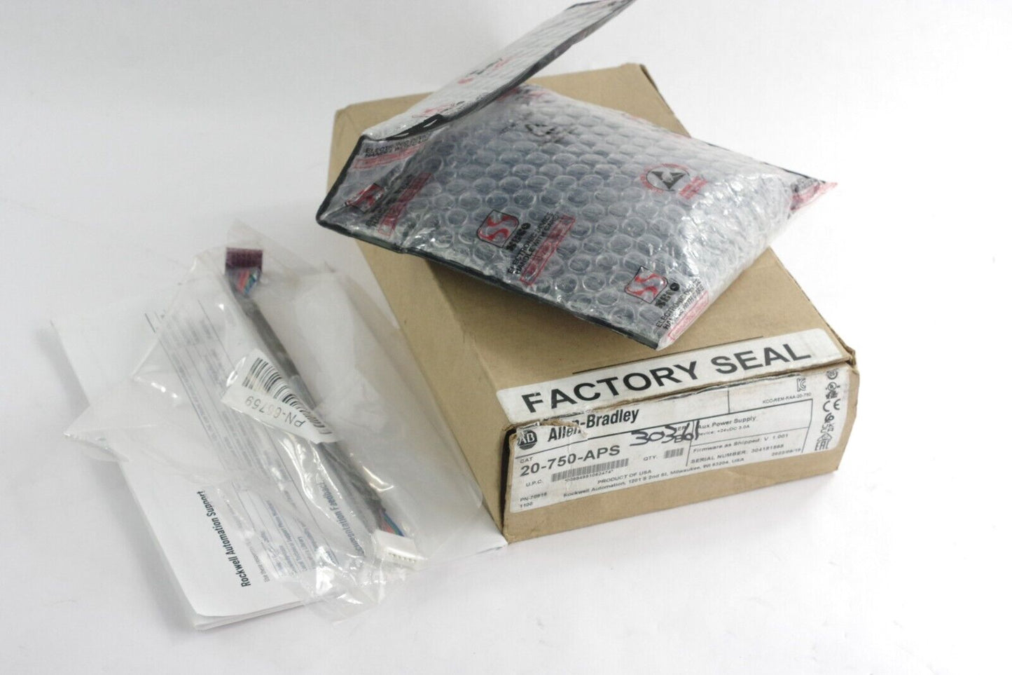 Allen Bradley 20-750-APS Ser B PowerFlex 750 Auxiliary Power Supply - Open Box