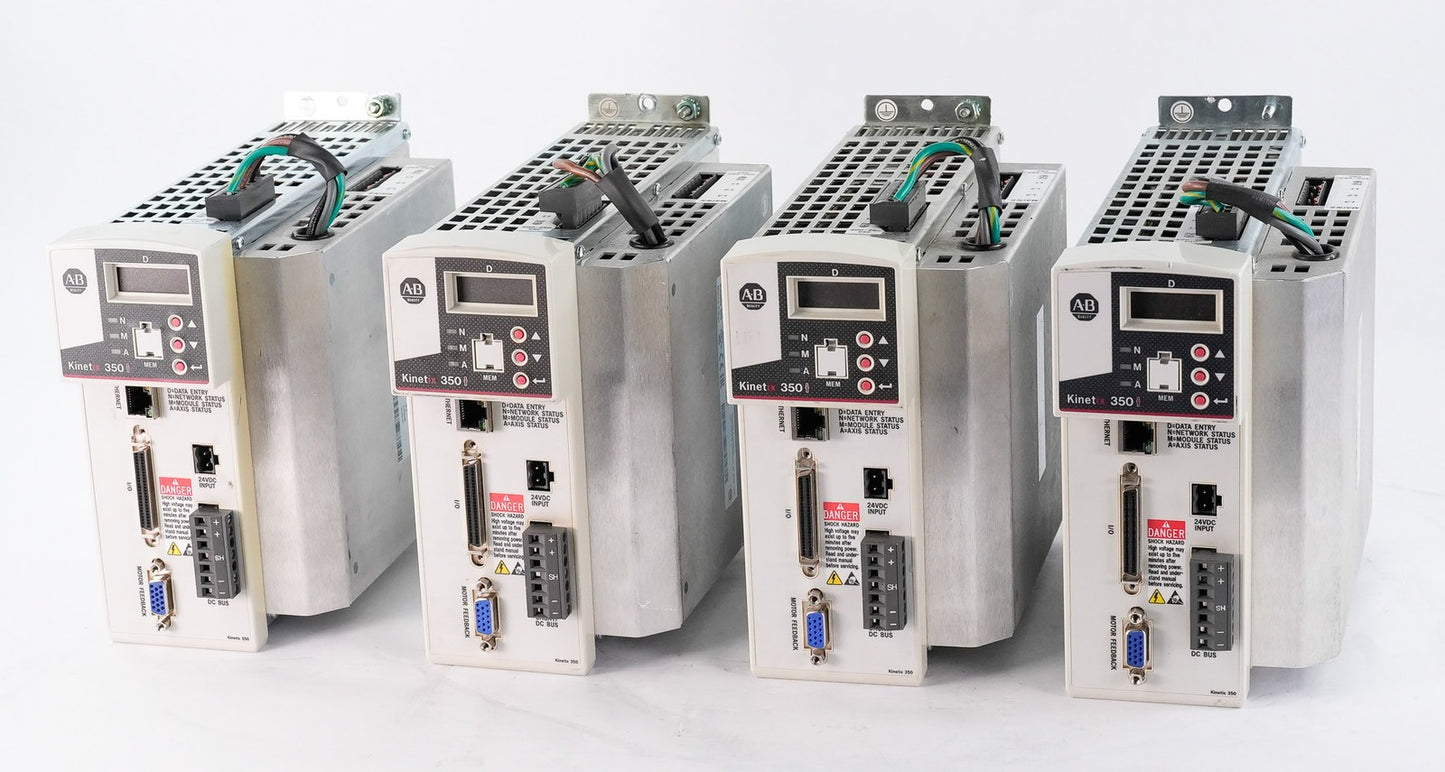 Allen Bradley 2097-V34PR6-LM /A Kinetix 350 Servo Drive + 2097-F2 Mains Filter