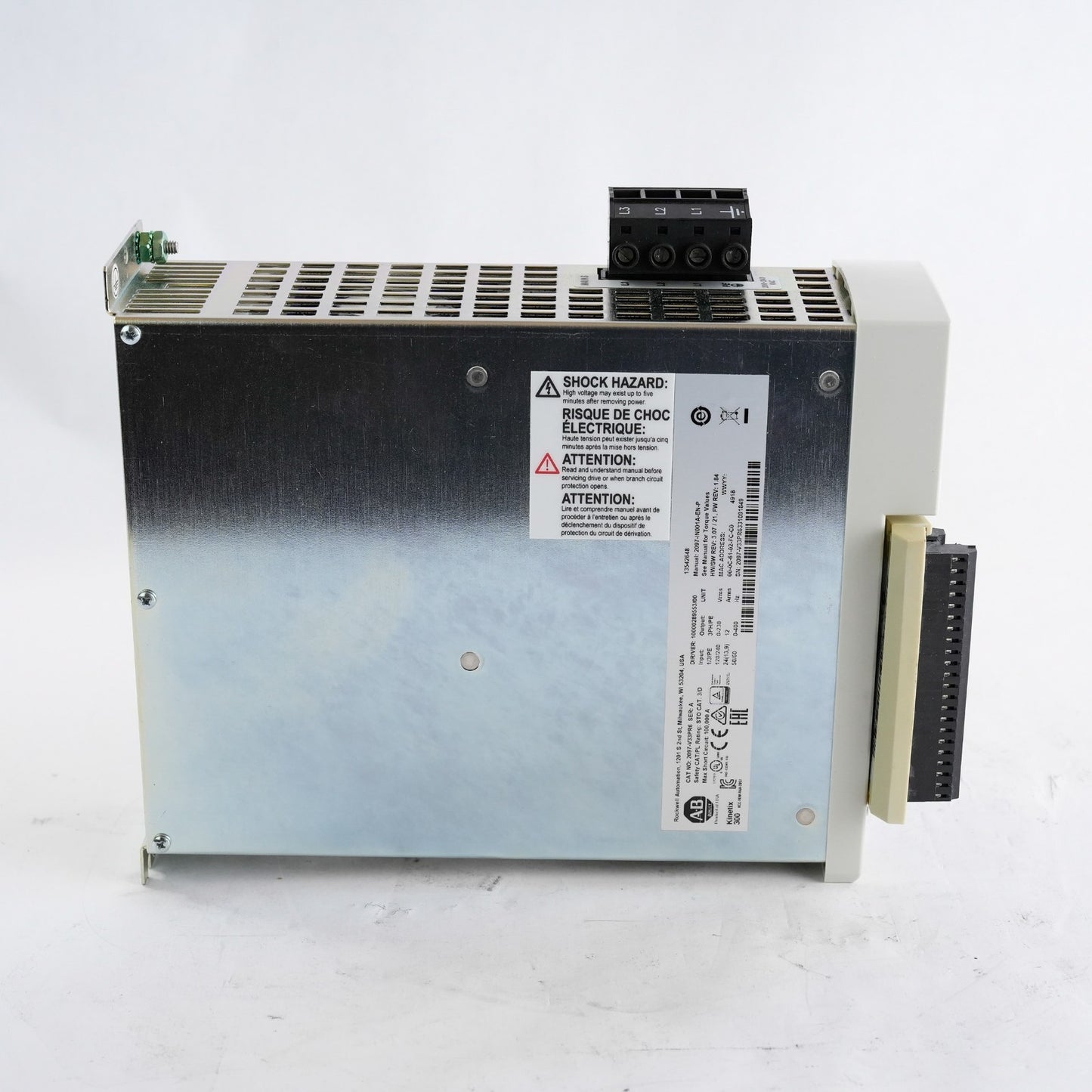 Allen Bradley 2097-V33PR6 Ser A Kinetix 300 Series Servo Drive 2097V33PR6