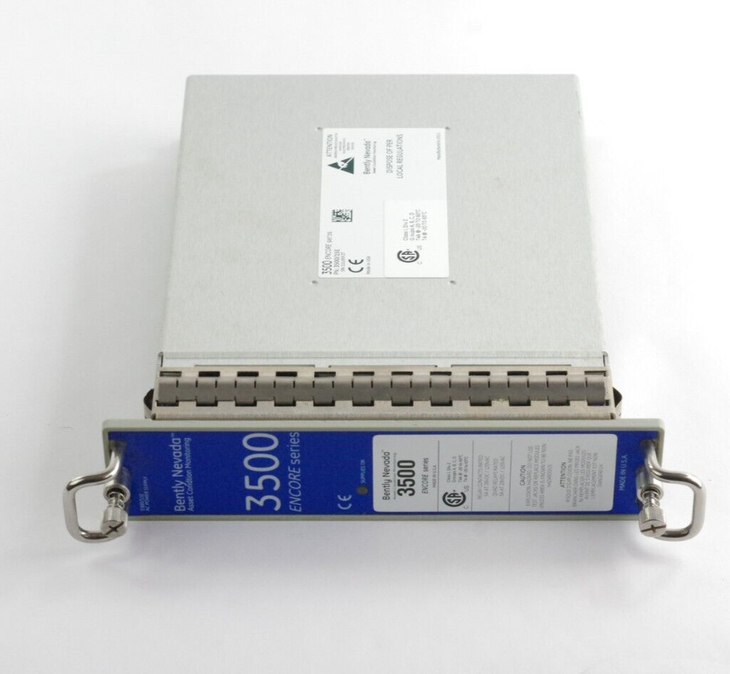 Bentley Nevada 3500/15E AC Power Supply Encore Series 3500 / 15E