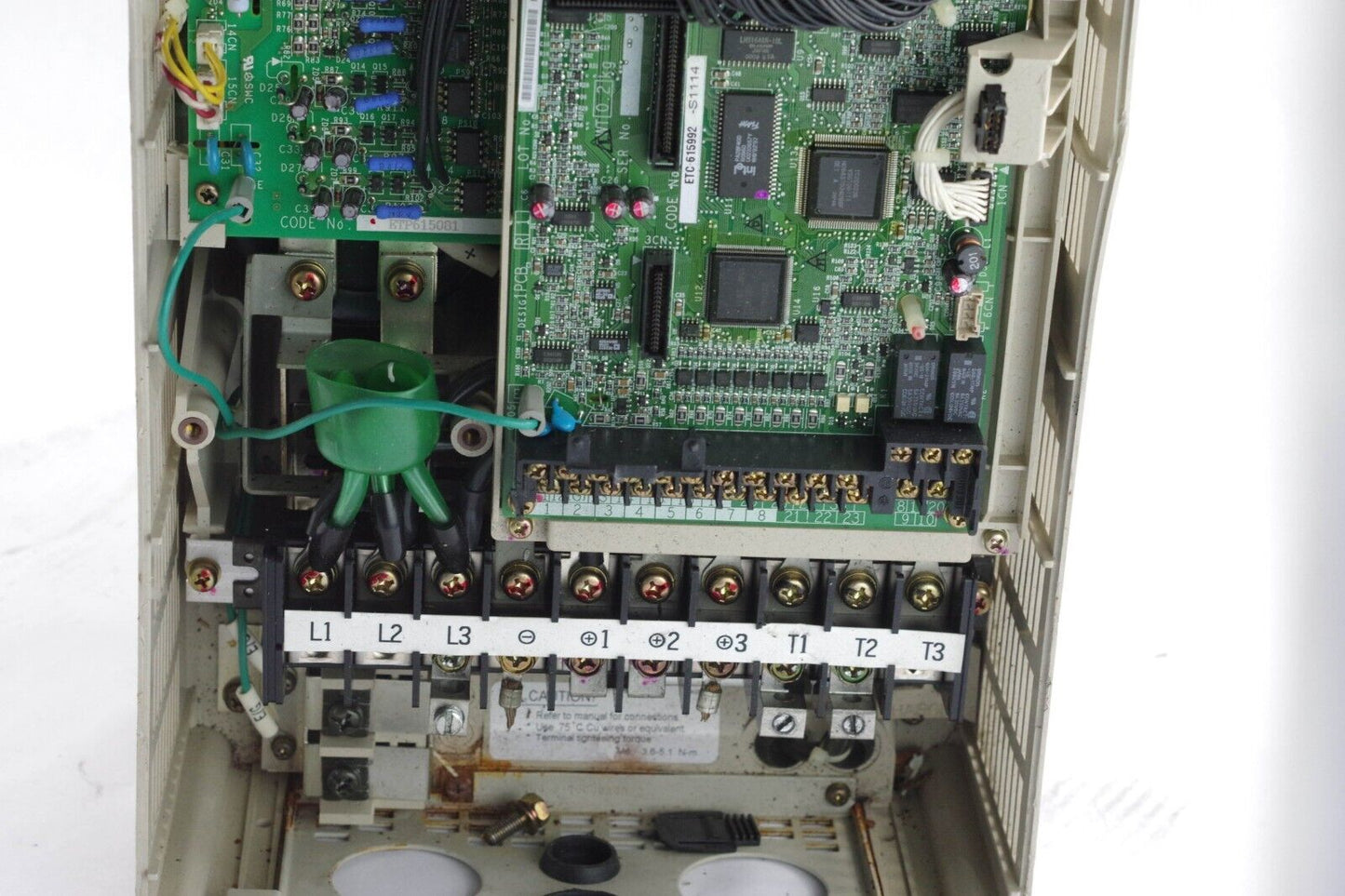 Yaskawa / SAFTRONICS VG5 CIMR-G5U2011 200-230V 3PH AC DRIVE - For Parts / Repair