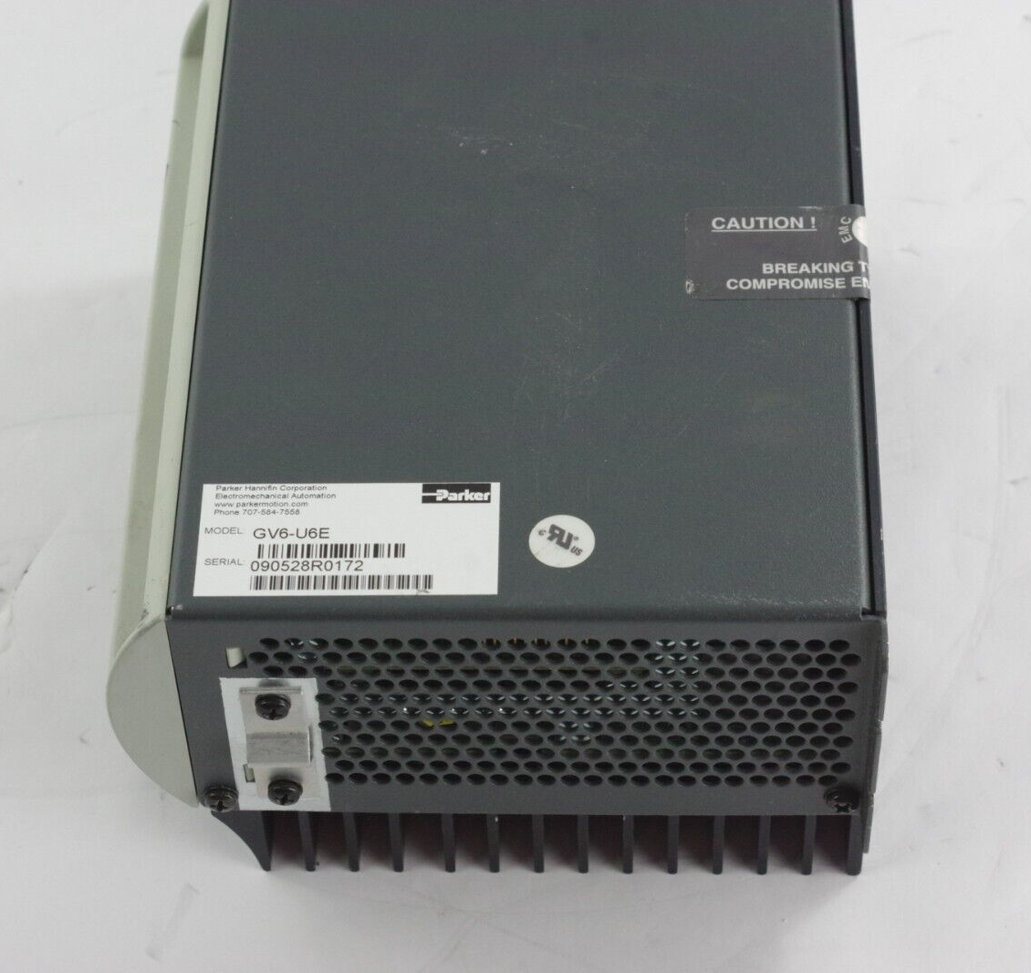 Parker GV6-U6E-NK Gemini Brushless AC Servo Motor Drive GV6 120V 240V 1.8KW