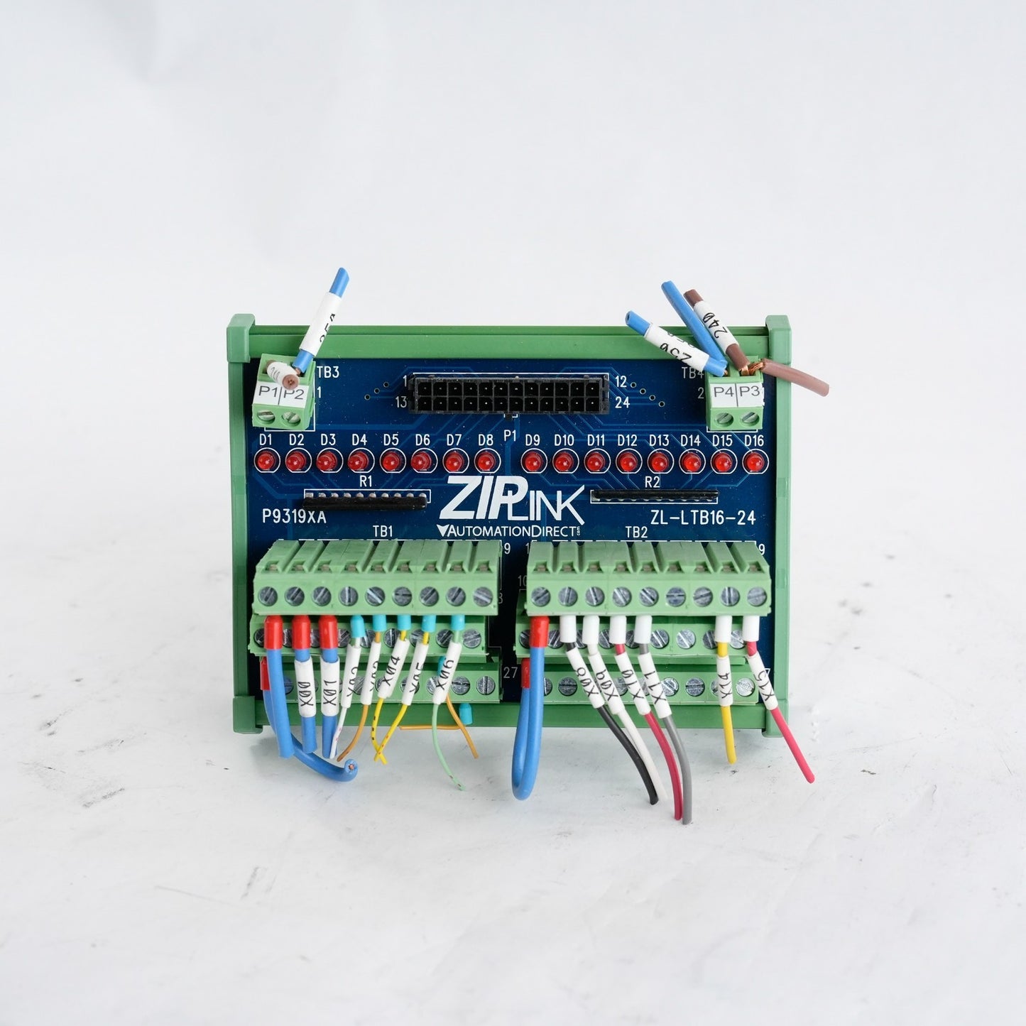 Ziplink ZL-LTB16-24 P9319XA Remote Terminal Block 16PT Transducer Controller