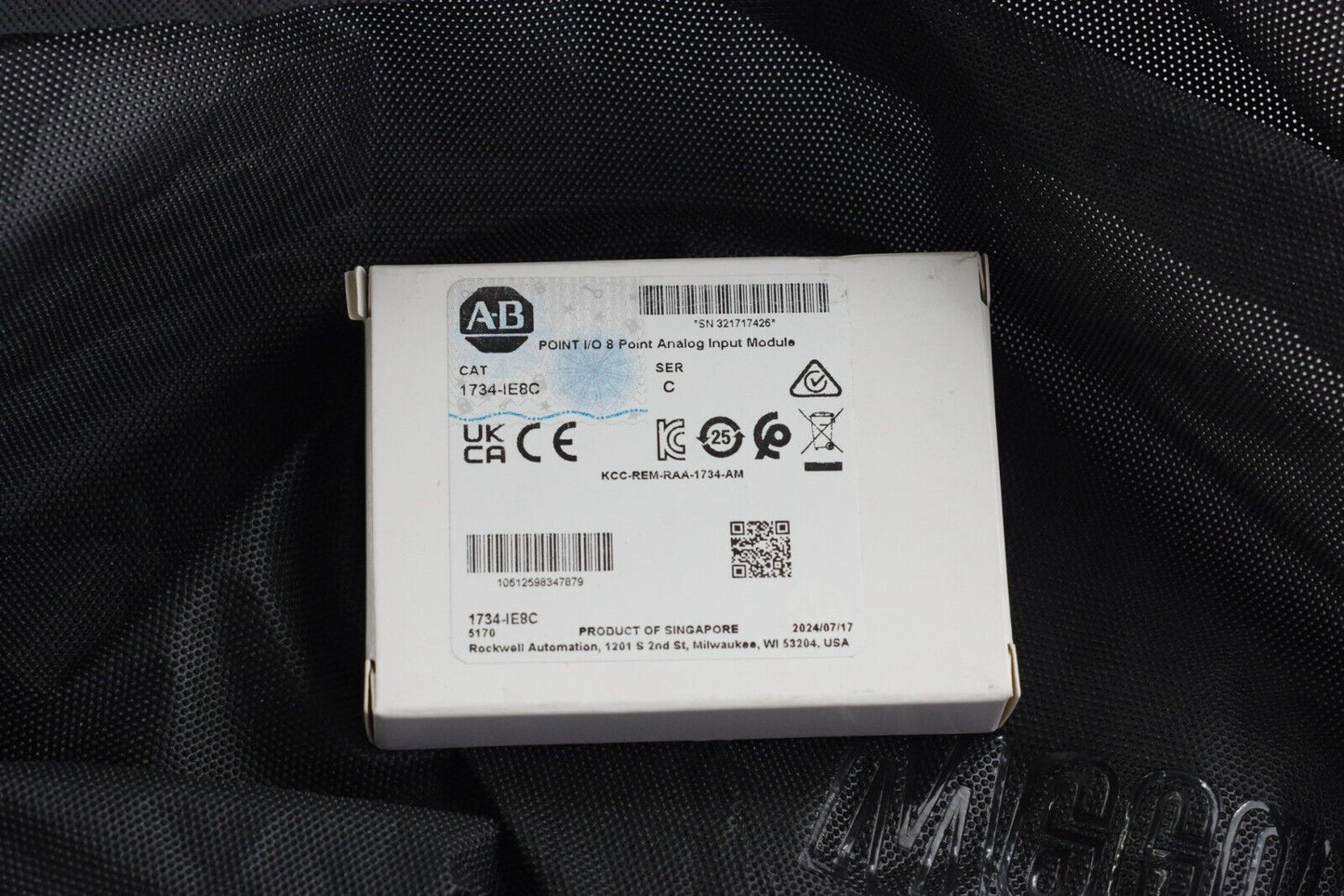 2024 Allen Bradley 1734-IE8C Ser C 8-Point Analog Input Module Sealed Surplus