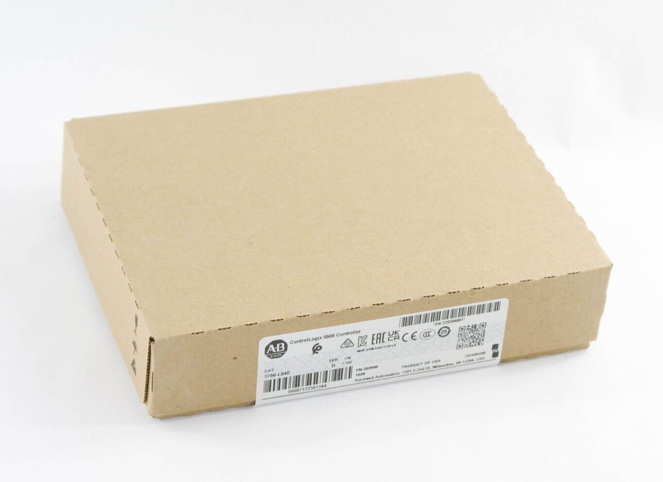Allen-Bradley 1756-L84E /B 5580 Processor - 2024 Sealed Surplus