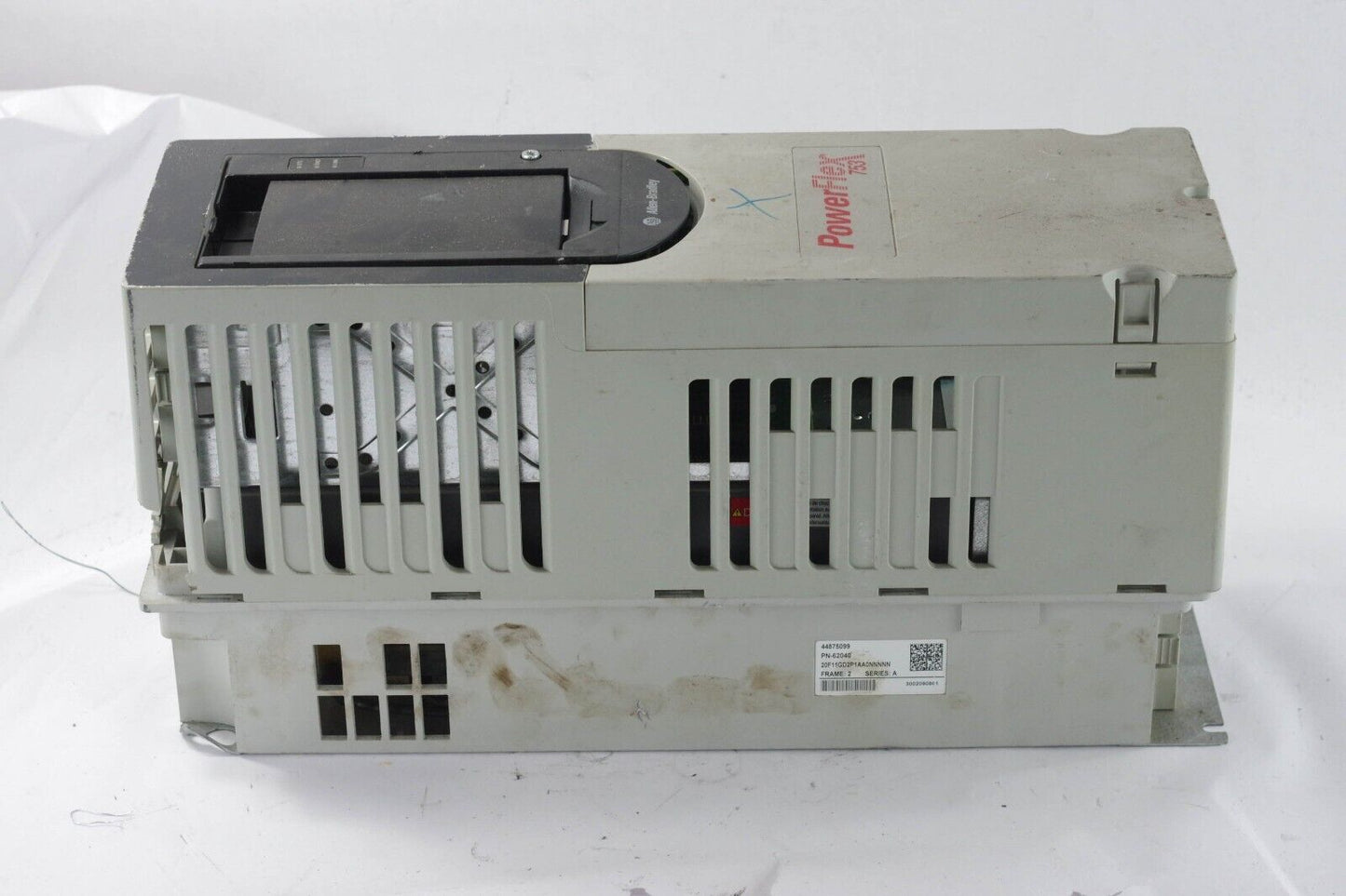 ALLEN BRADLEY POWERFLEX 753 AC DRIVE 20F11ND022AA0NNNNN 15HP - For Parts/Repair