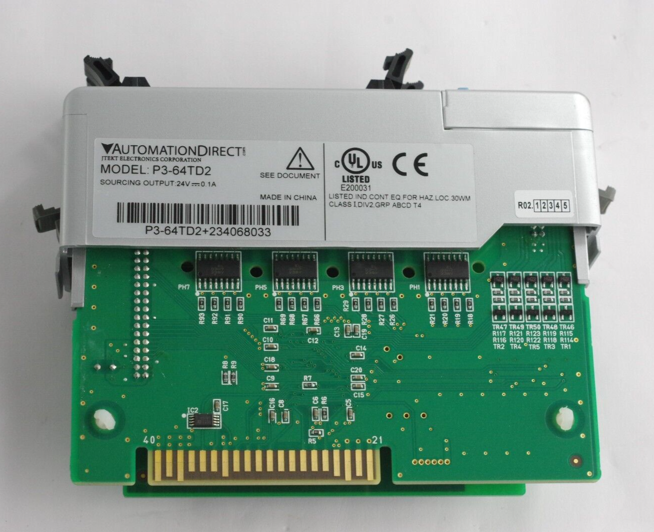 Automation Direct P3-64TD2 24VDC Sourcing Output Module - No Box