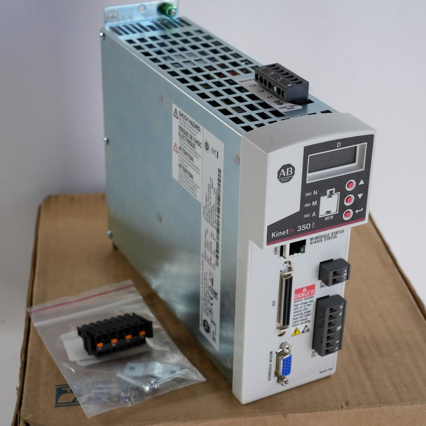 Allen Bradley 2097-V34PR6-LM /A Kinetix 350 Servo Drive 2097V34PR6LM - Open Box