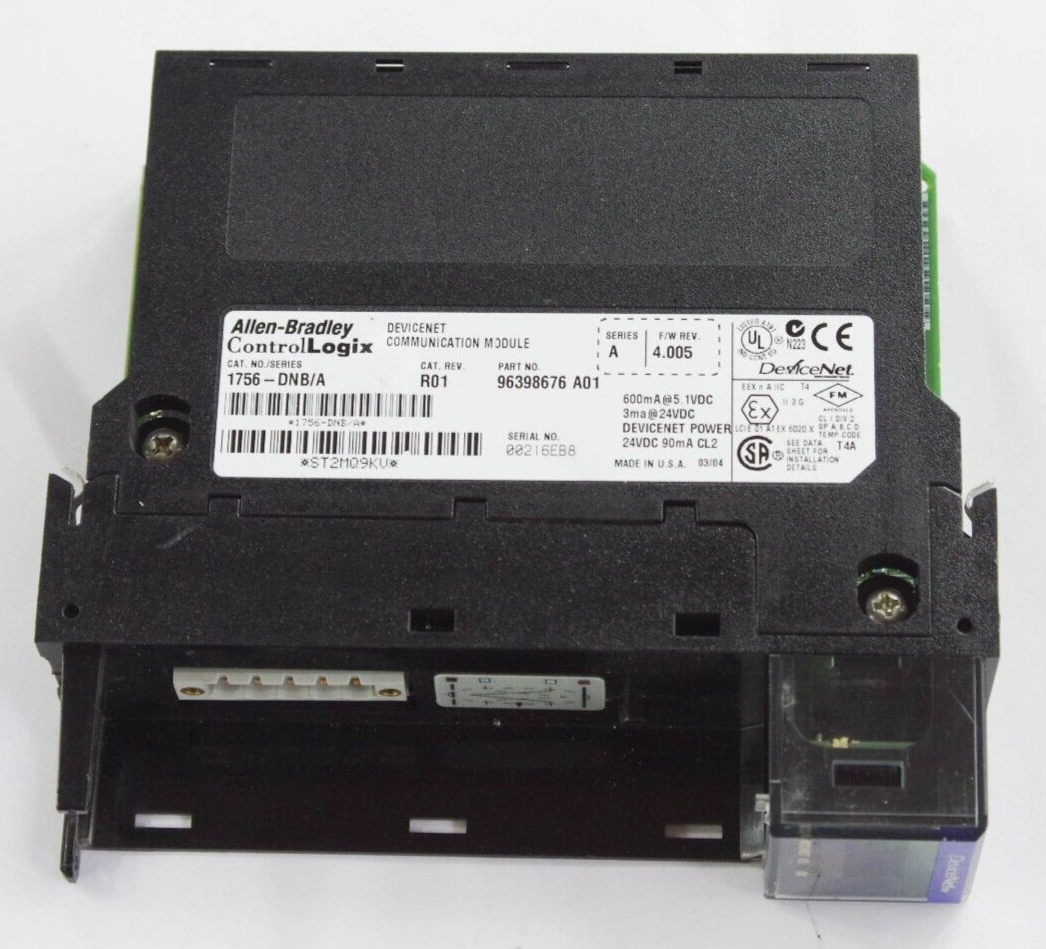 Allen-Bradley 1756-DNB 1756DNB Ser A ControlLogix Devicenet Communication Module