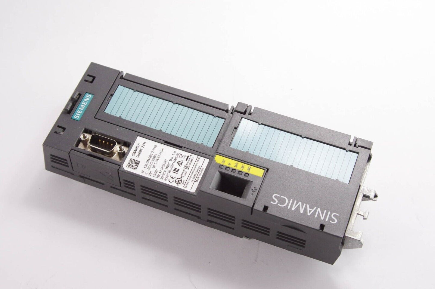 Siemens 6SL3244-0BB12-1FA0 / 6SL32440BB121FA0 Simamics CU240E-2 PN Control Unit