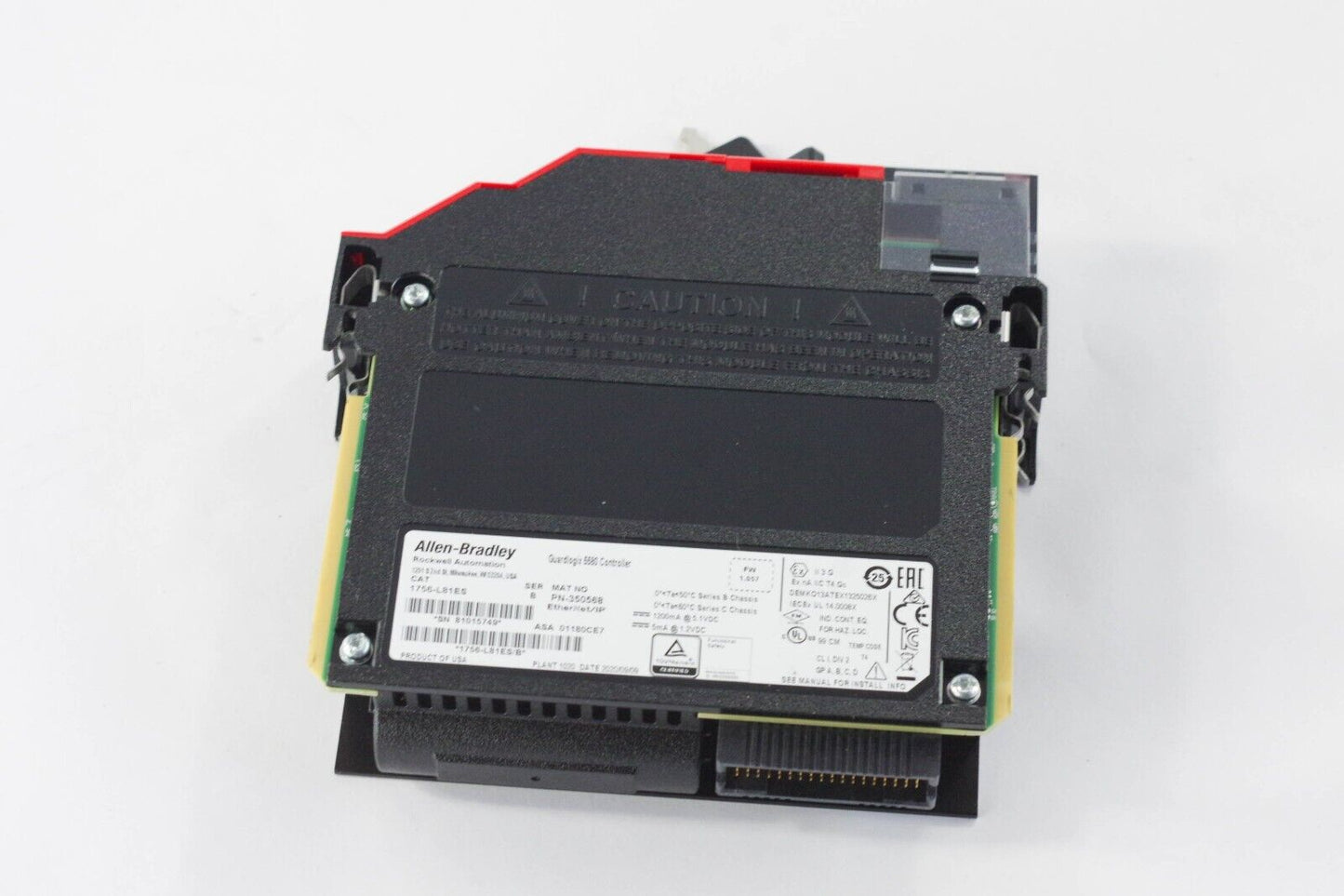 2020 Allen Bradley 1756-L81ES /B GuardLogix 5580 Controller - Lightly Used