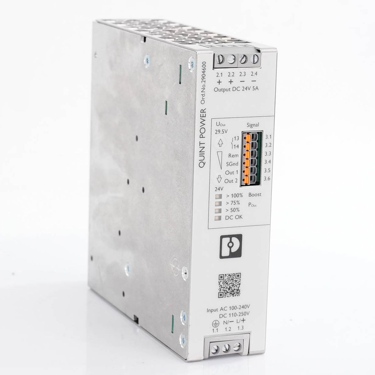 Phoenix Contact 2904600 Quint4-PS/1AC/24DC/20 Power Supply 24VDC 20A 2904600