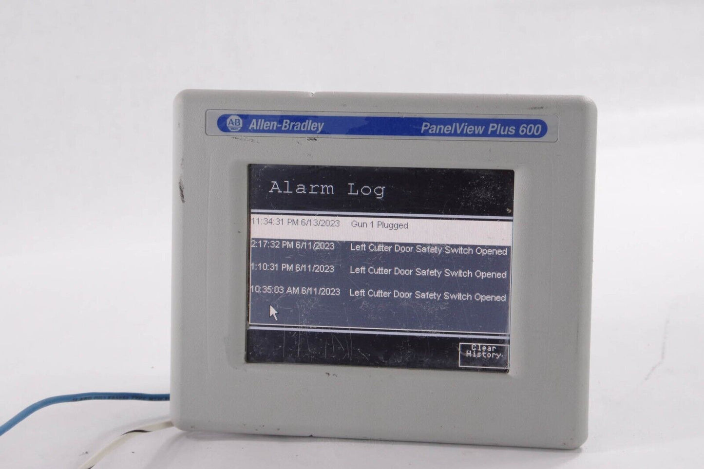 2014 Allen Bradley 2711PC-T6M20D8 Ser A PanelView Plus 600