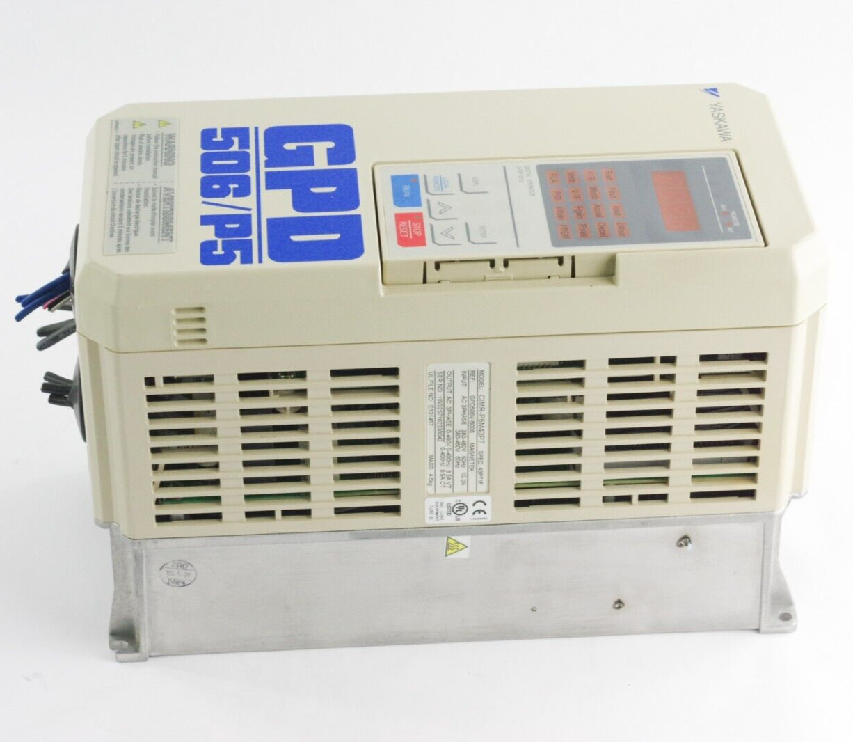 Yaskawa Electric CIMR-P5M43P7 / CIMRP5M43P7 GPD506V-B008 3 Phase Drive