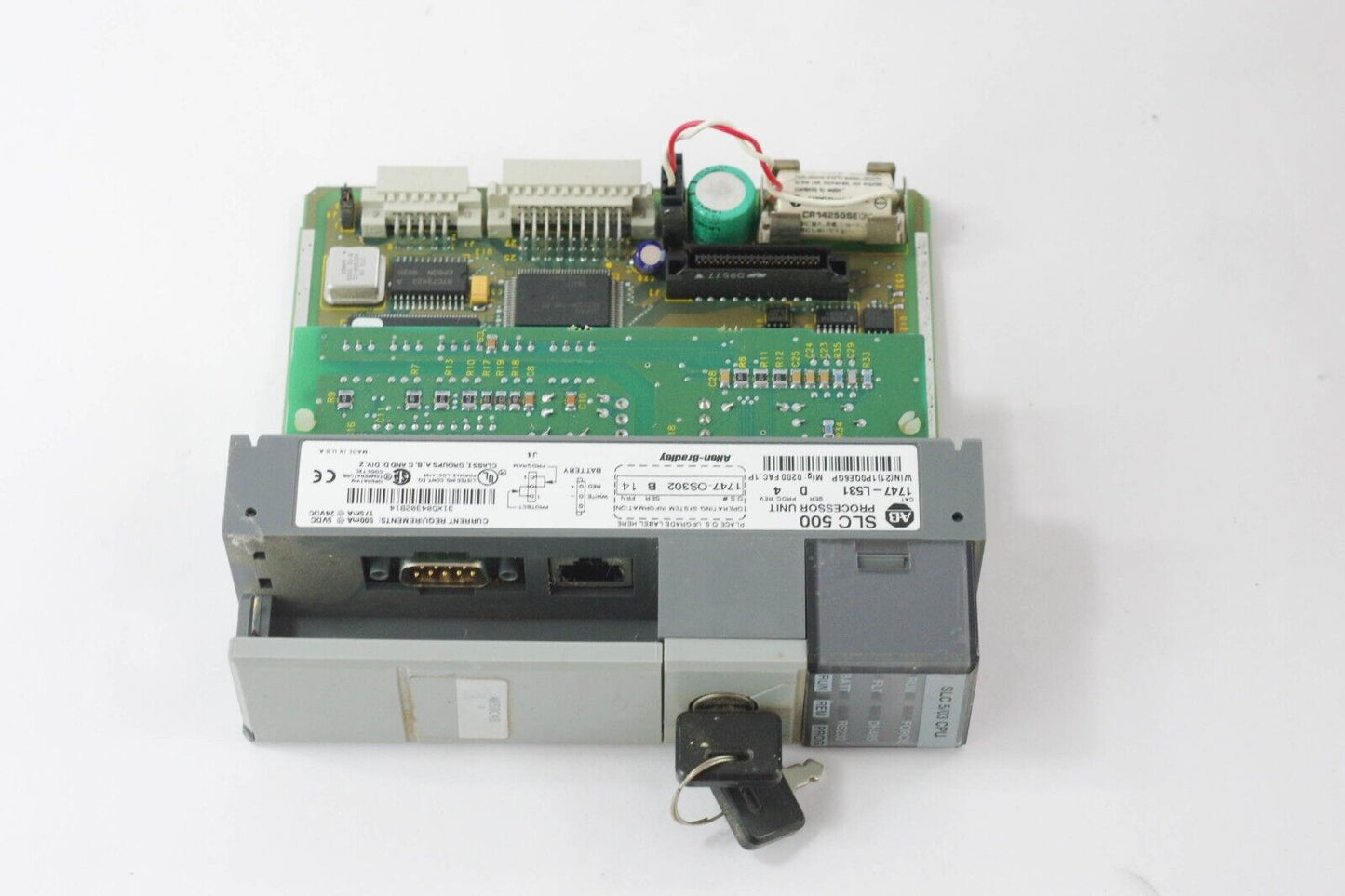 ALLEN-BRADLEY 1747-L531 SER D PROC REV 4 CPU PROCESSOR 5/03