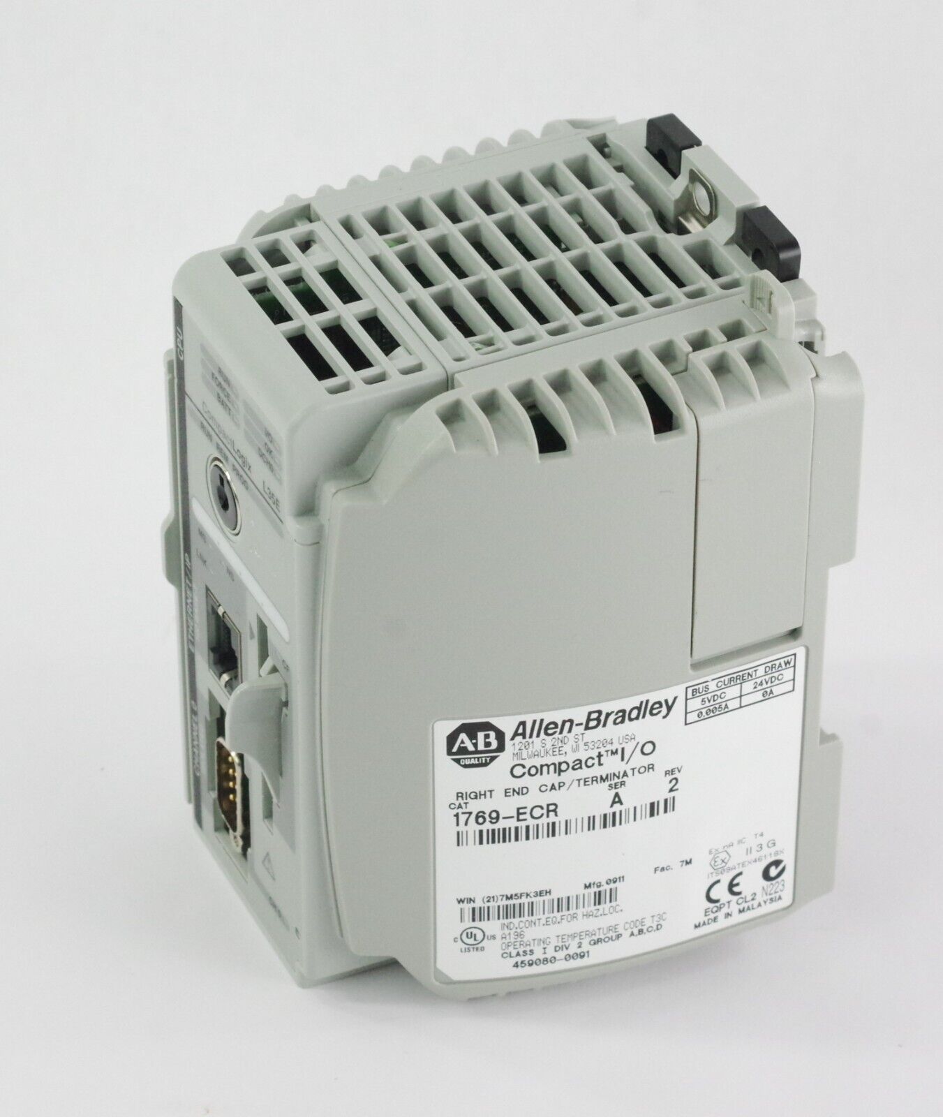 Allen Bradley 1769-L35E Ser A CompactLogix Controller Processor F/W 1.15