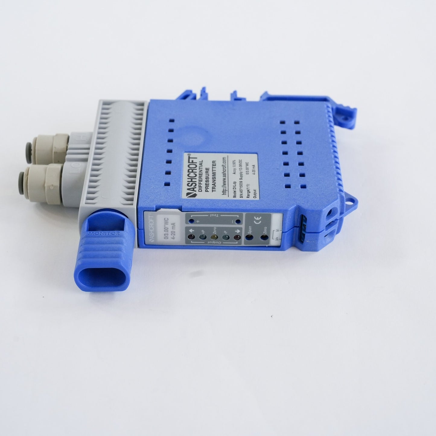 Ashcroft DXLdp Differential DP Pressure Transmitter 1% Accuracy 25mBAR 12-36VDC