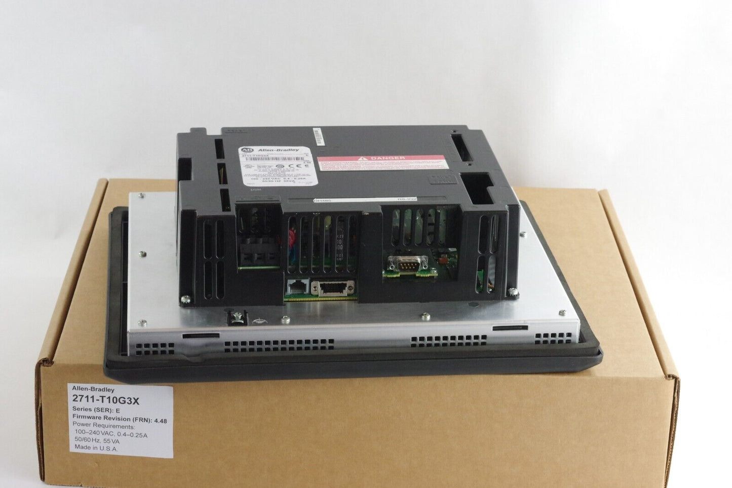Allen Bradley 2711-T10G3 /E FRN 4.48 PanelView 1000 2711-T10G3X - Refurbished