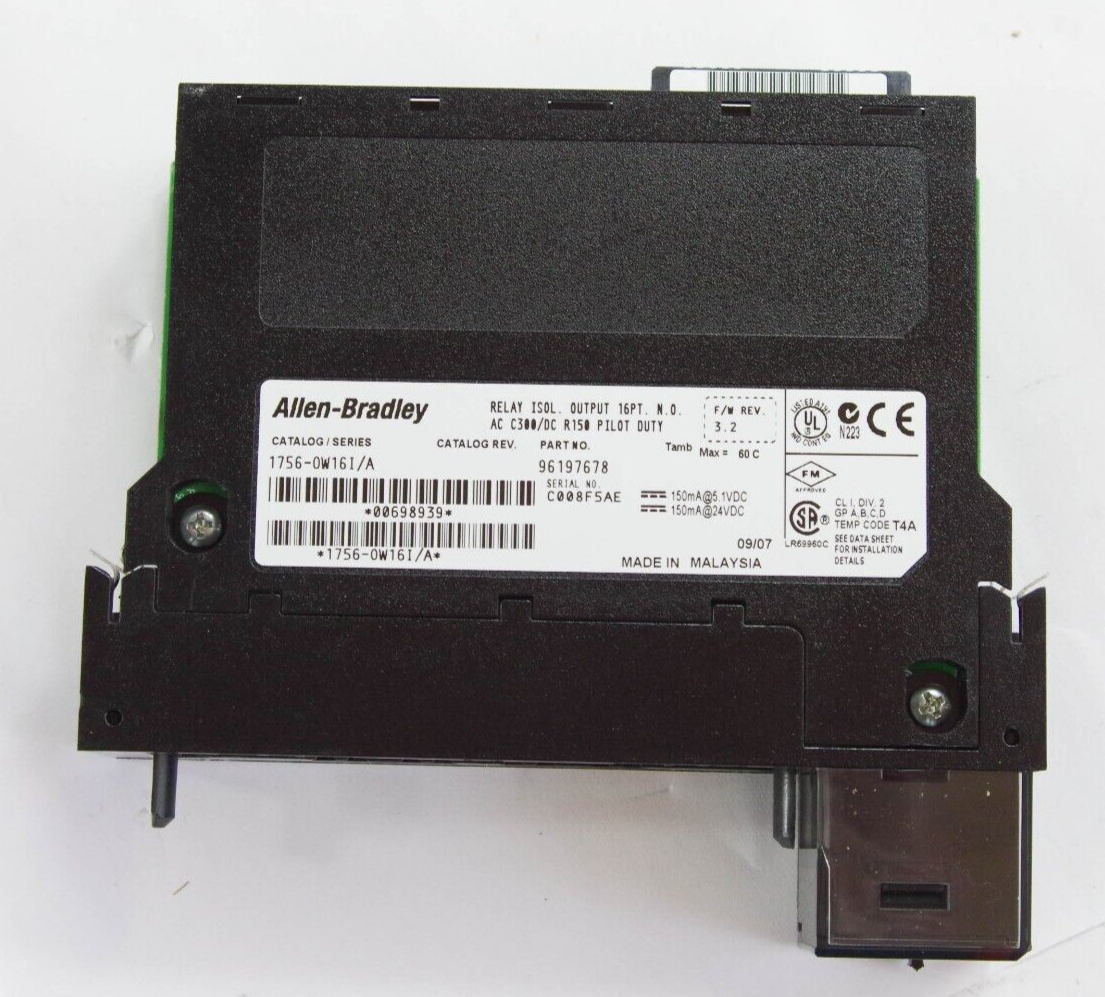 Allen-Bradley 1756-OW16I / 1756OW16I Ser A ControlLogix Digital Relay Module