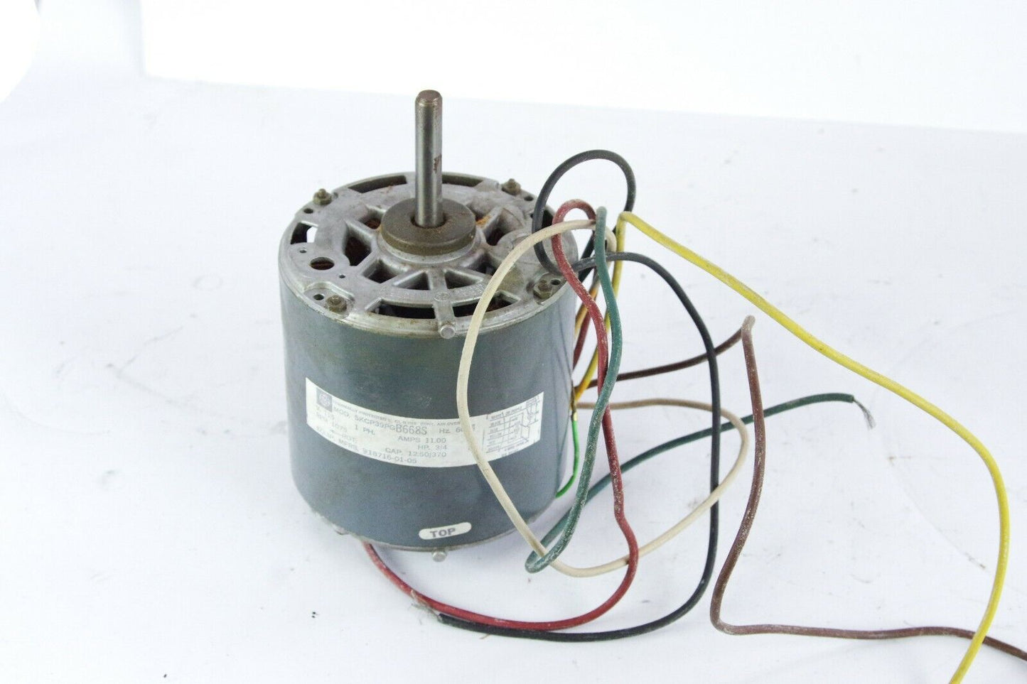 GE 5KCP39PGB6668s 18716-01-05 11A 3/4HP 115V 3 Speed, Blower Motor 1075 RPM