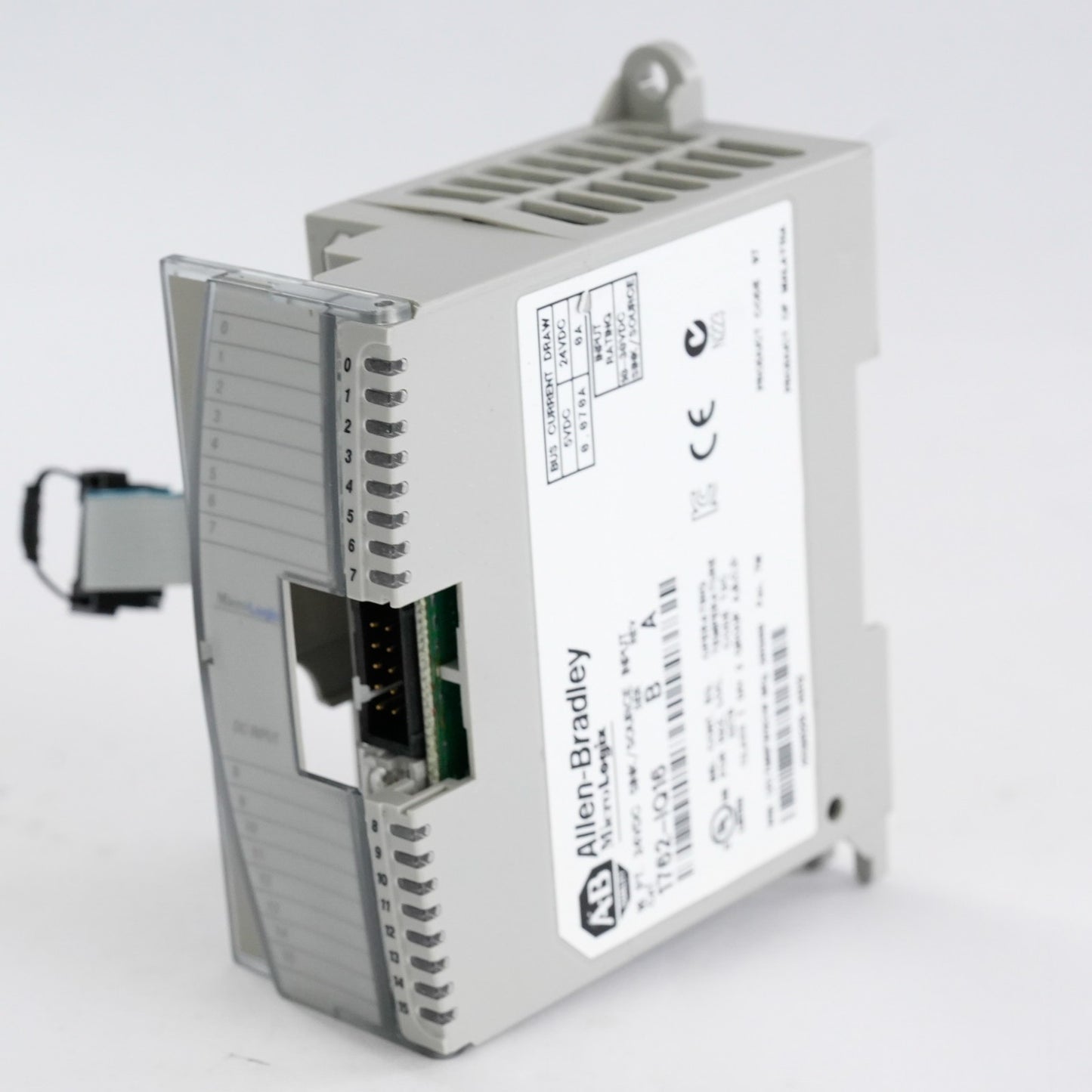 Allen Bradley 1762-IQ16 /B Rev A MicroLogix 16PT 24VDC Input Module