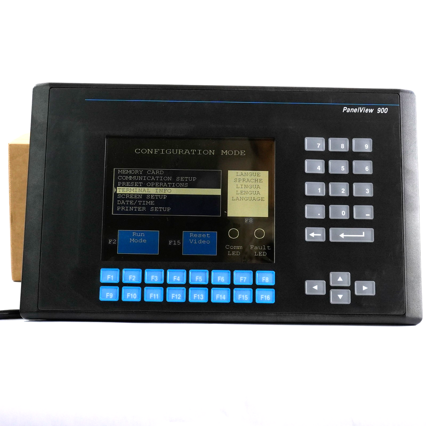 Allen Bradley 2711-K9C15 Ser C Rev E FRN 4.41 Panelview 900 Terminal Refurbished