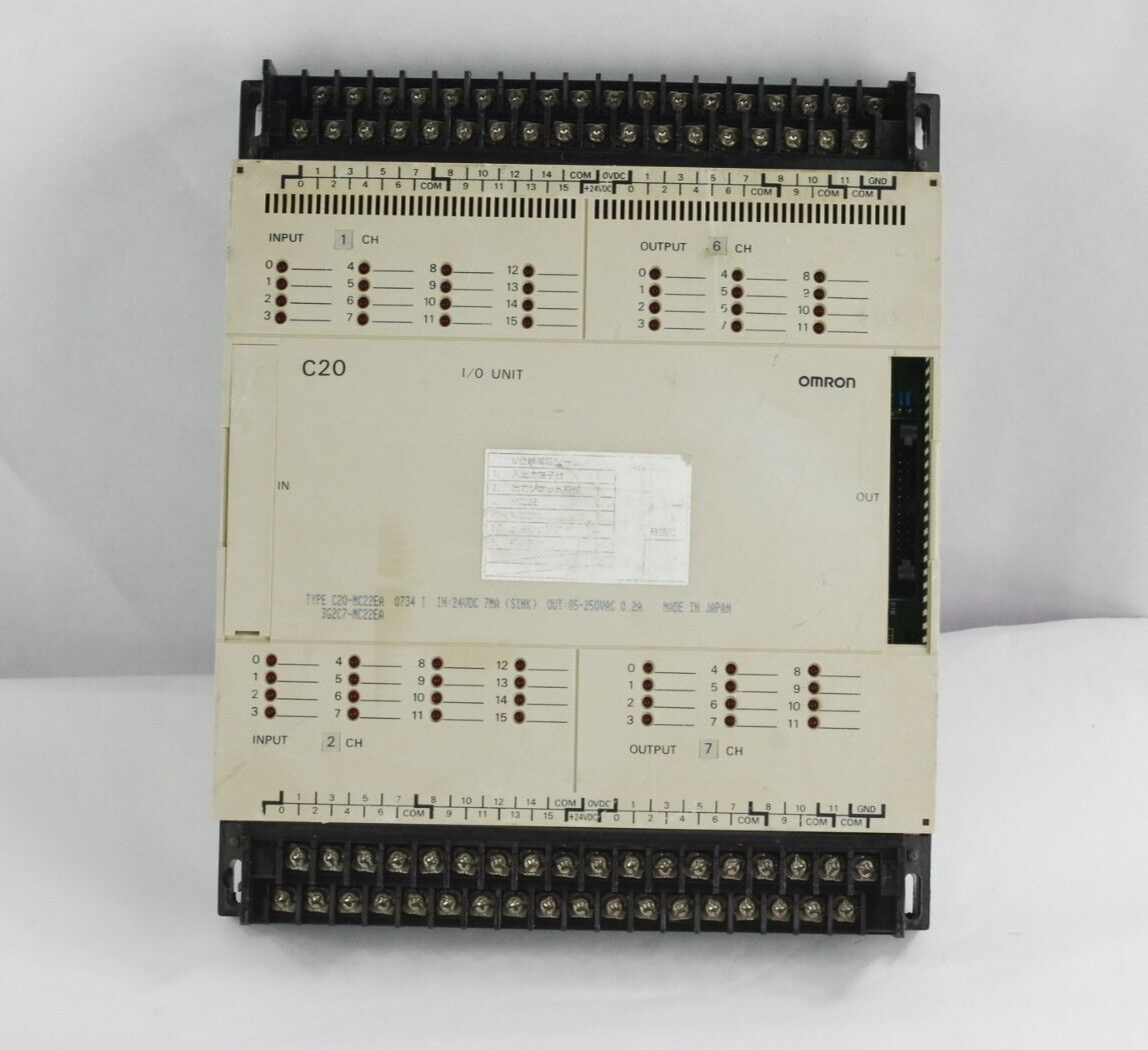 Omron C20-MC22EA / C20-MC22E PLC I/O Unit