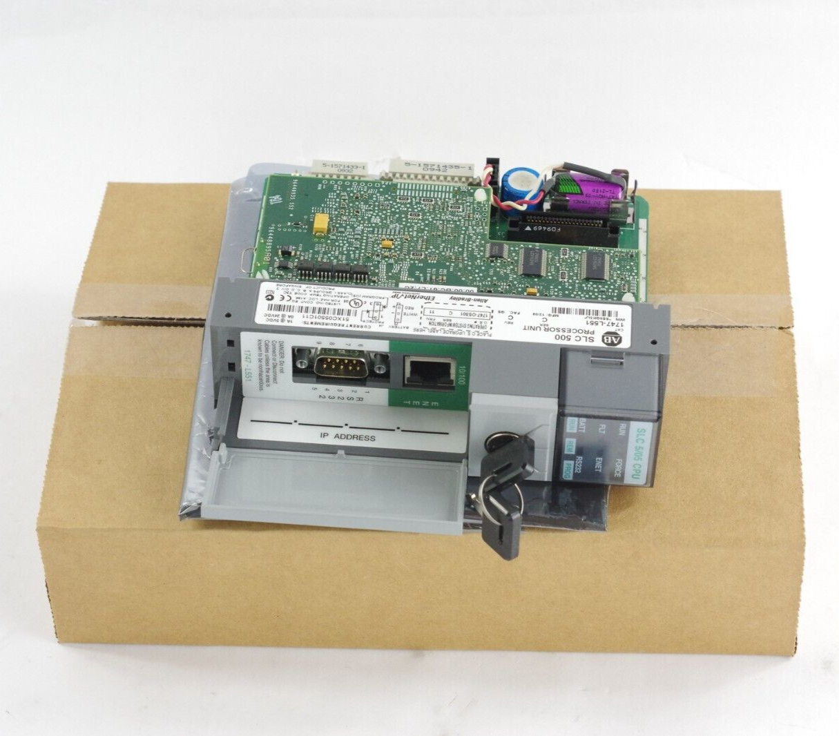 Allen Bradley 1747-L551 SER C Rev C SLC500 Processor Unit (Genuine AB) - Refurb