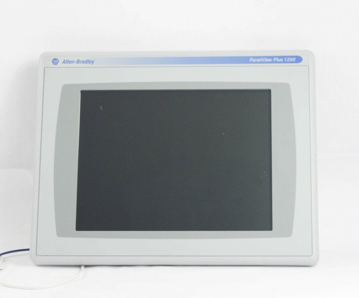 Allen Bradley Panelview Plus 1250 2711P-T12C6D2 Ser A Rev D | 2711P-RDT12C /B