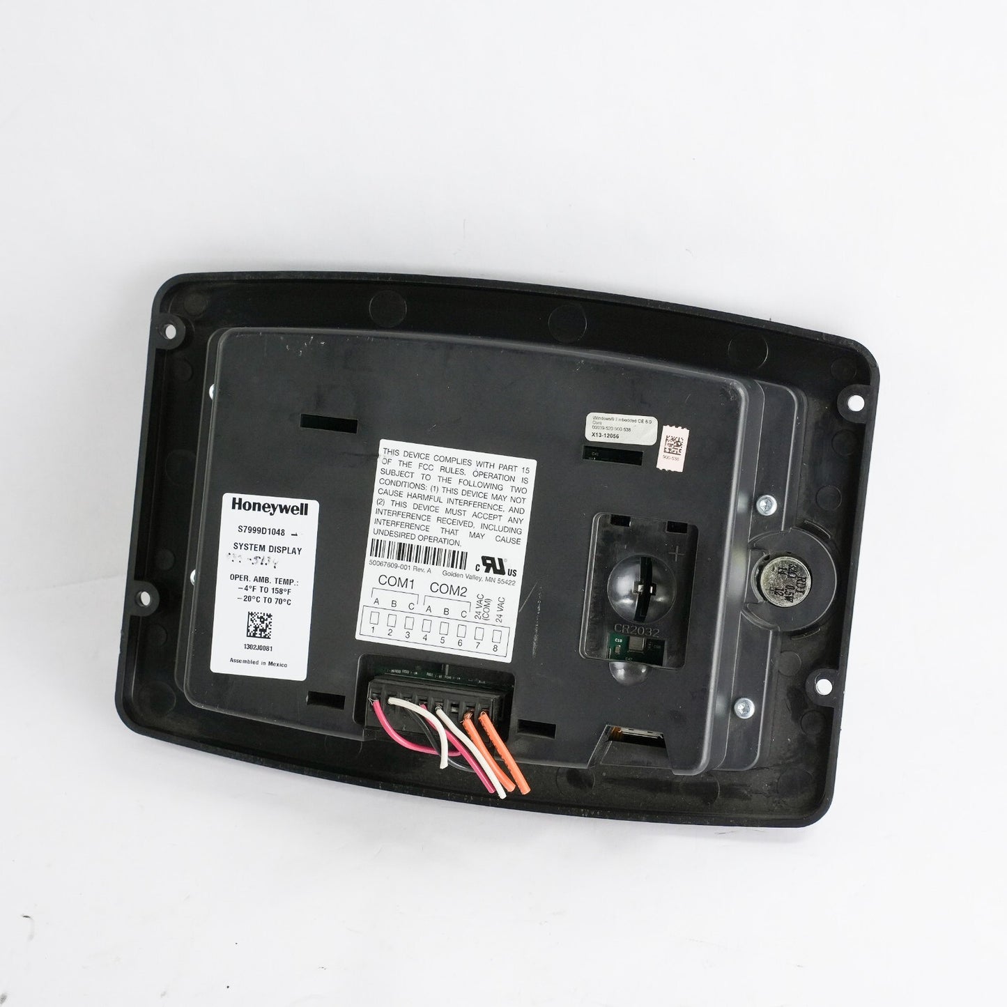 Honeywell S7999D1048 Display Screen